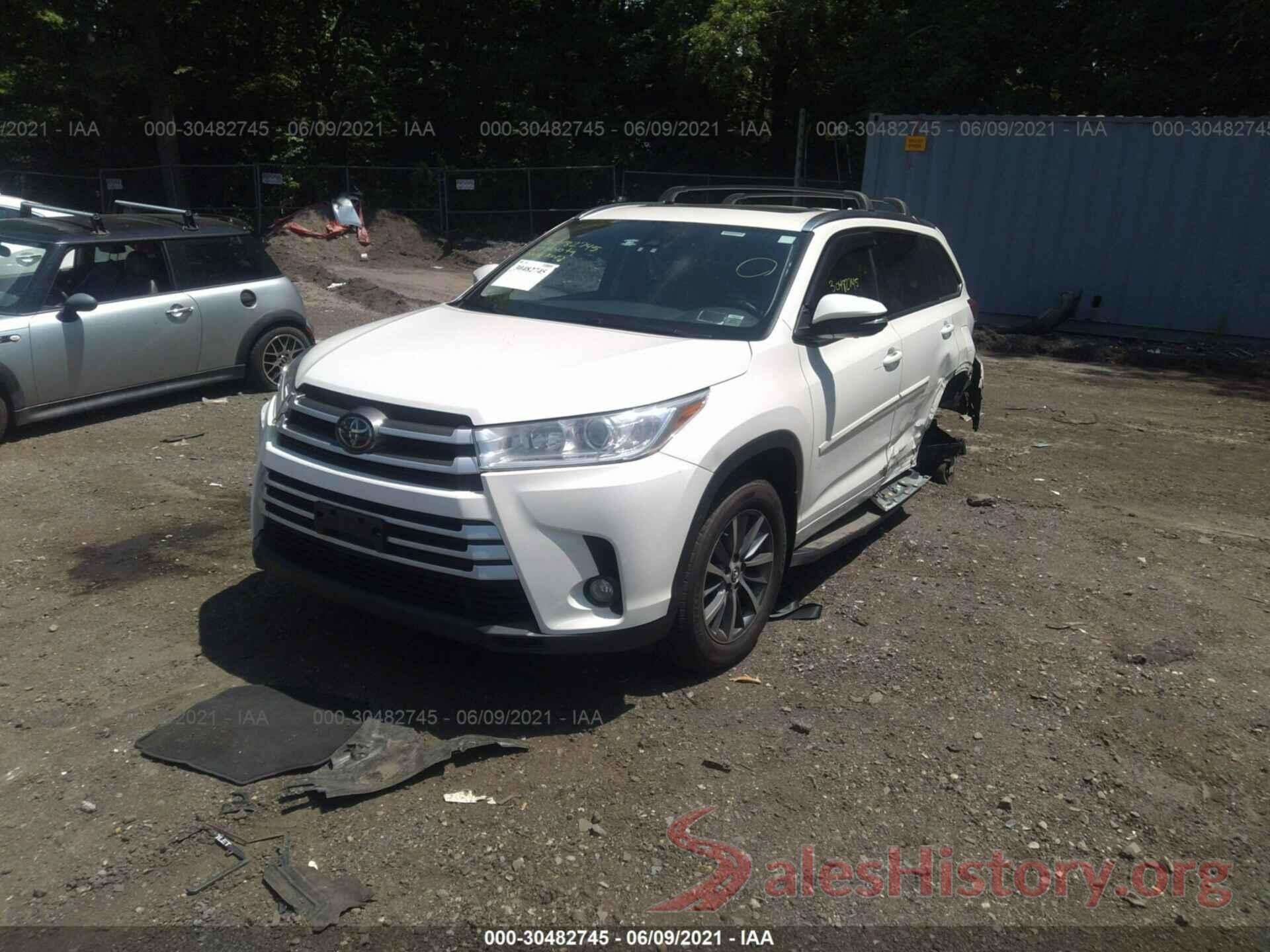 5TDJZRFH0HS482456 2017 TOYOTA HIGHLANDER