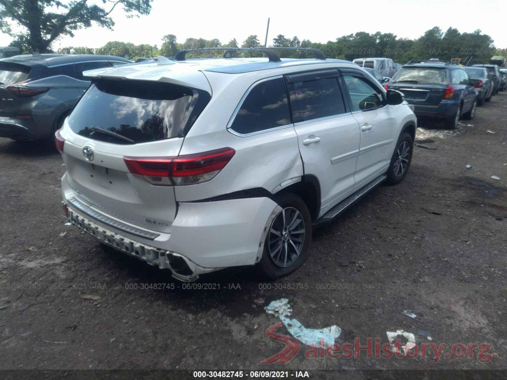 5TDJZRFH0HS482456 2017 TOYOTA HIGHLANDER