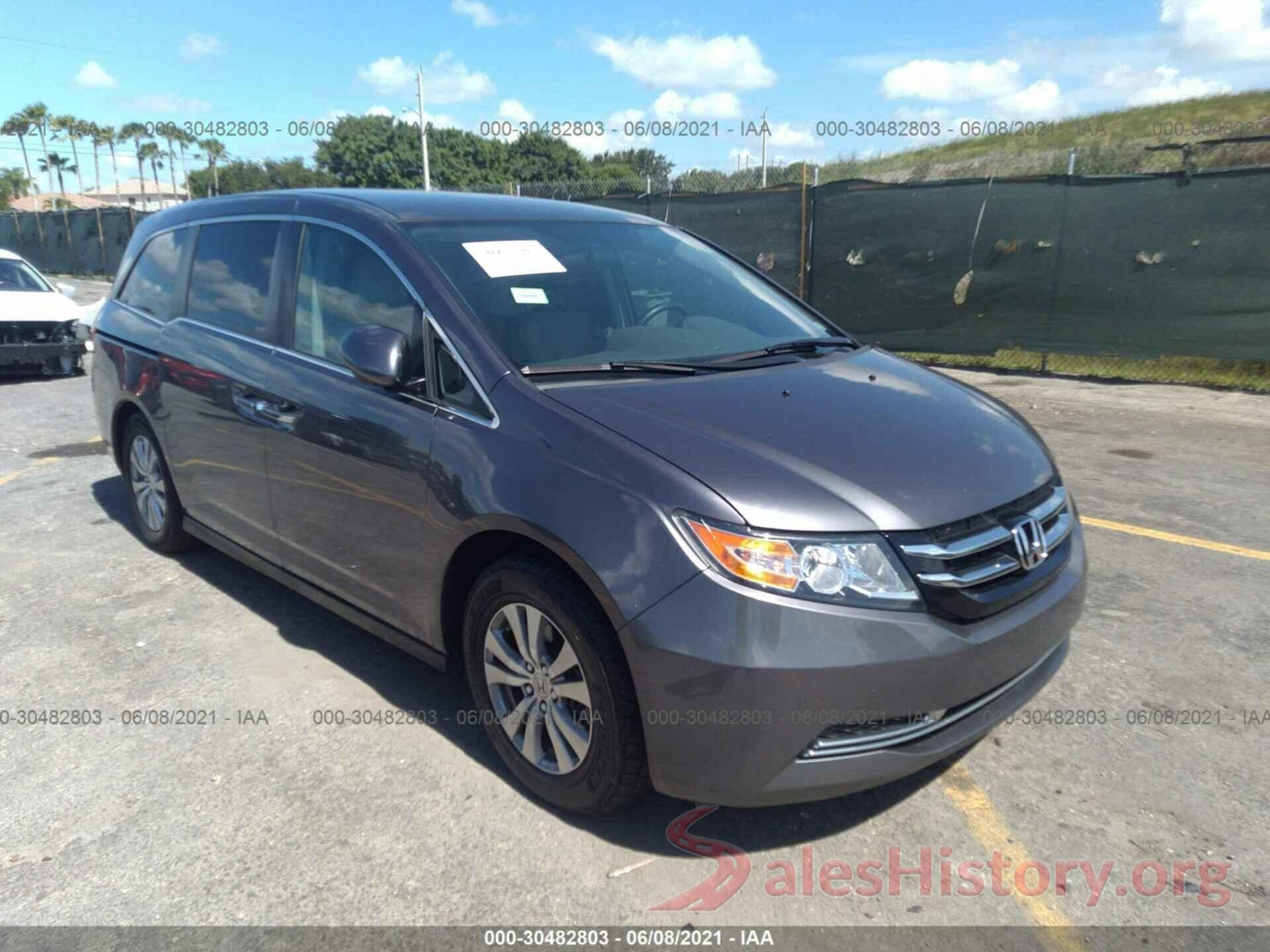 5FNRL5H30GB018293 2016 HONDA ODYSSEY