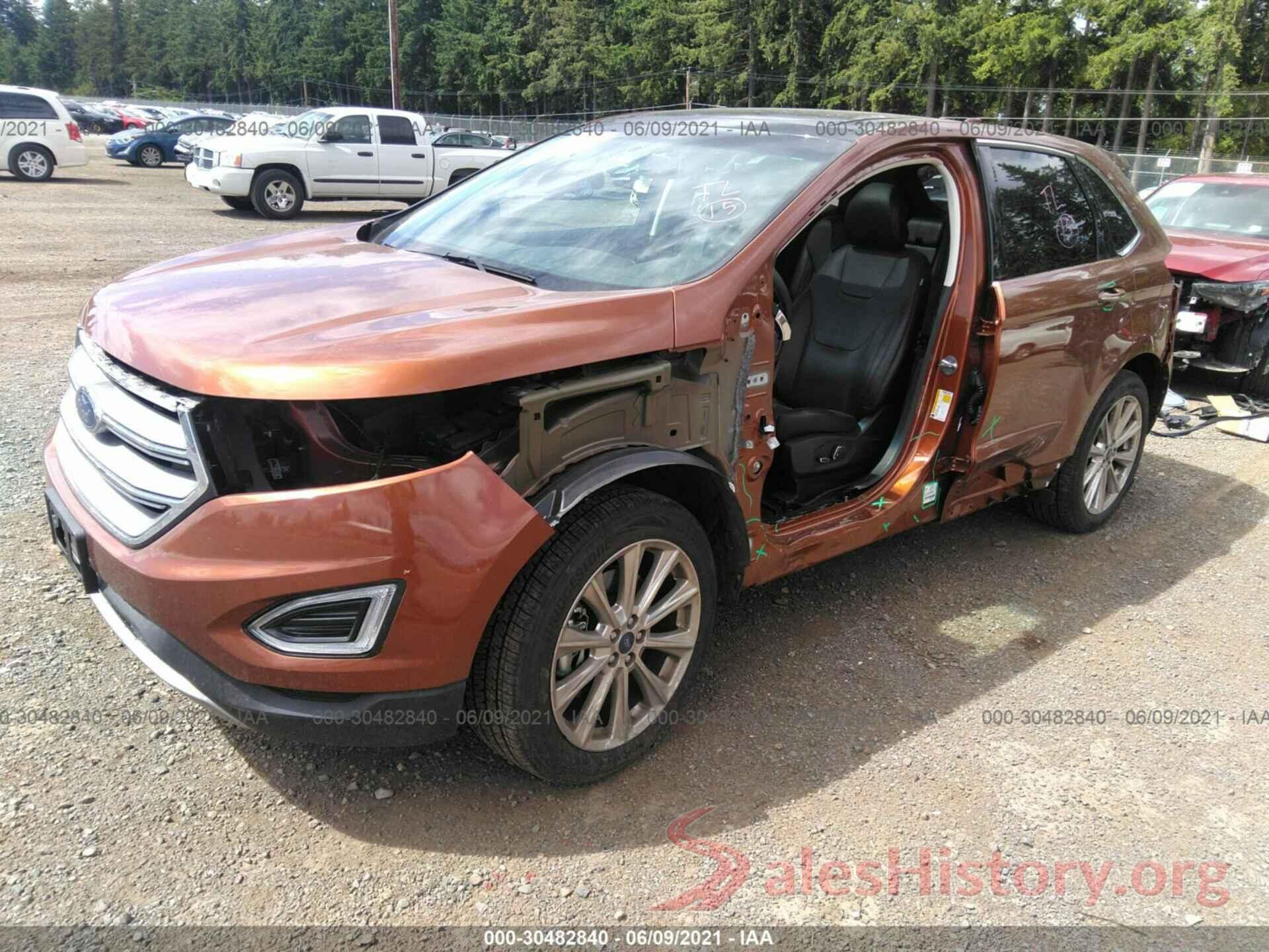 2FMPK4K98HBC37157 2017 FORD EDGE