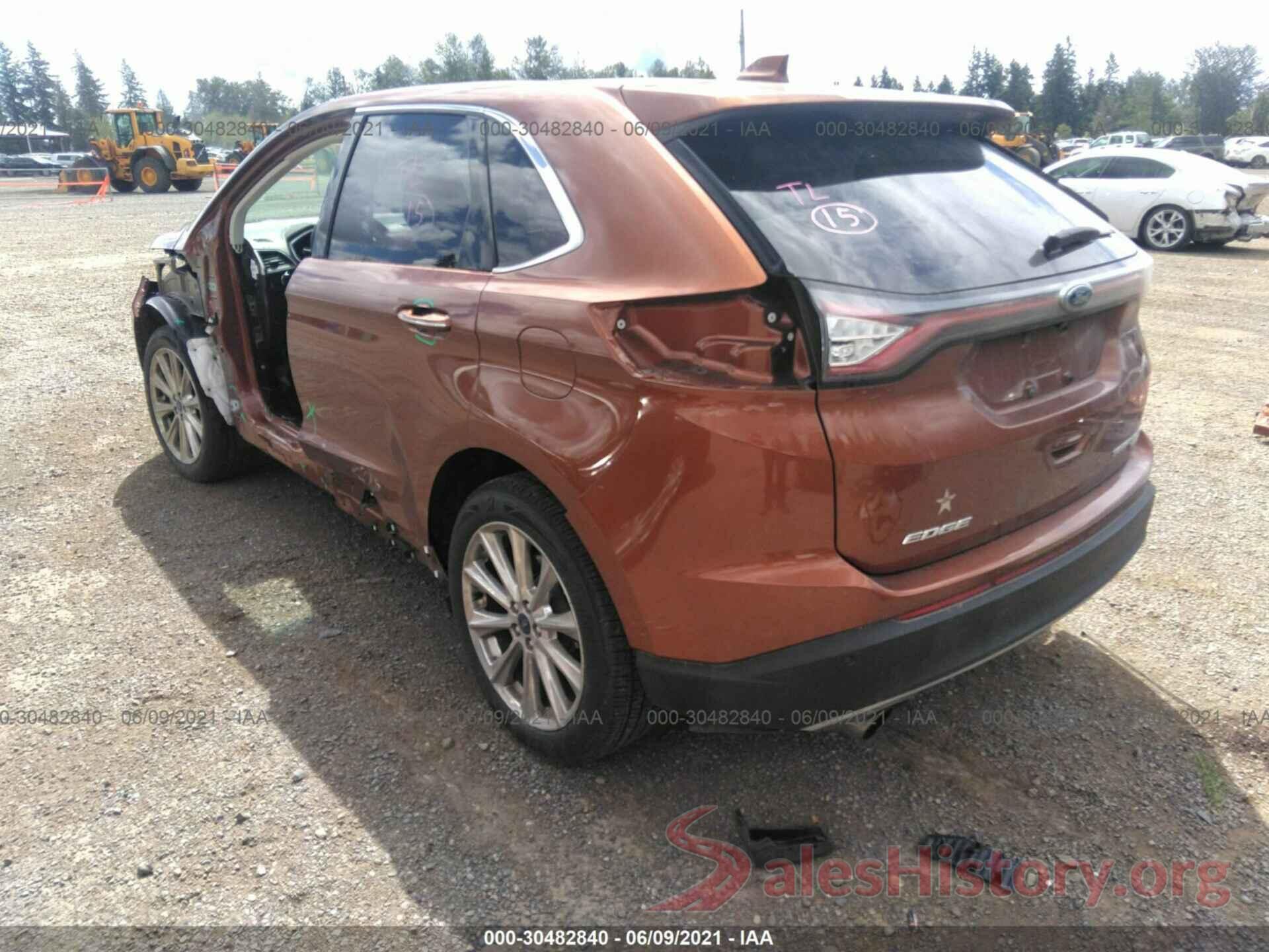 2FMPK4K98HBC37157 2017 FORD EDGE