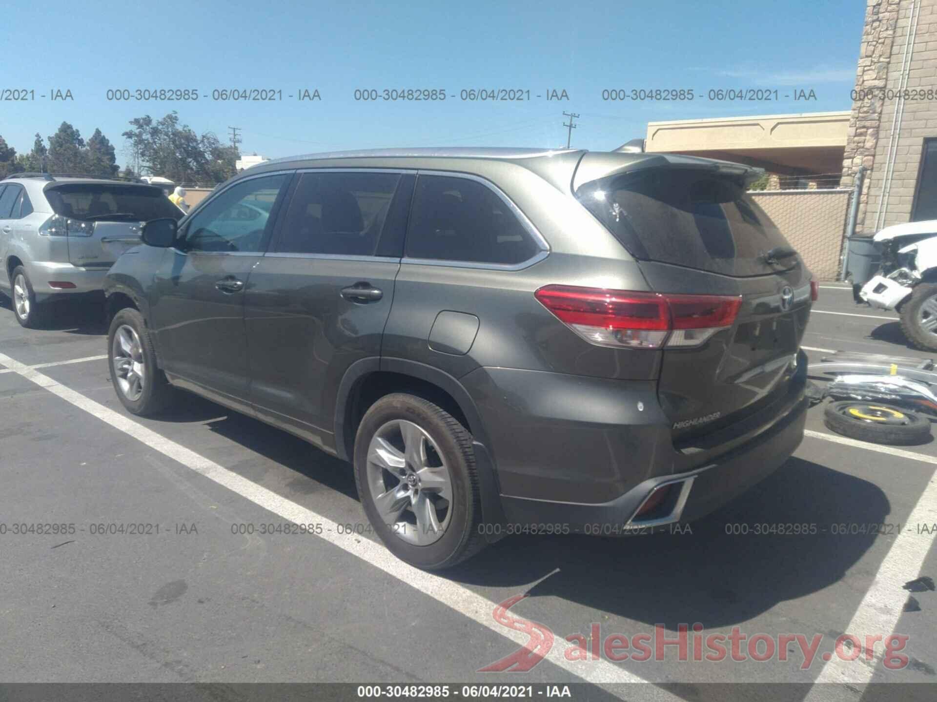 5TDDZRFH3KS950975 2019 TOYOTA HIGHLANDER