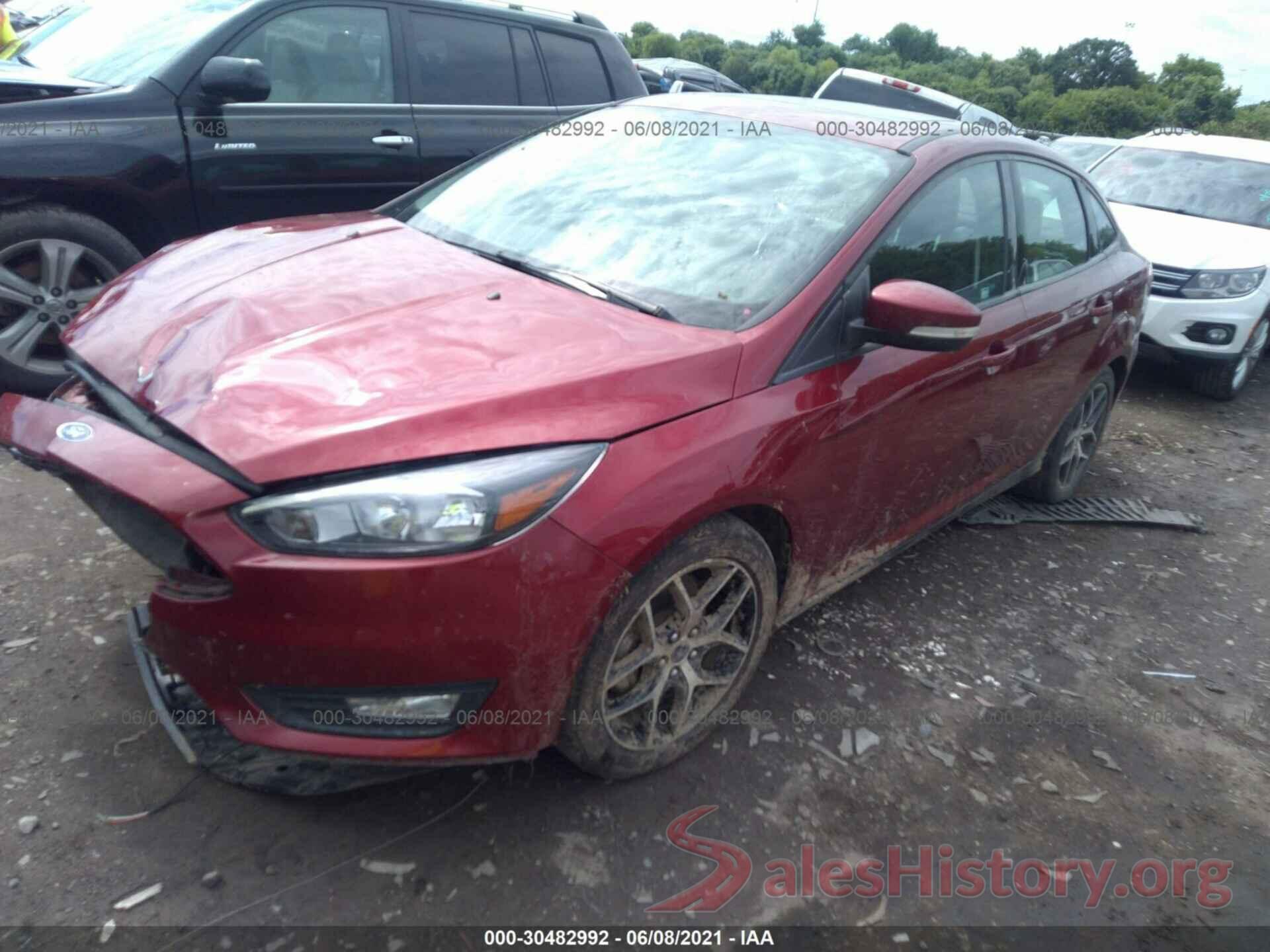 1FADP3H2XHL212456 2017 FORD FOCUS