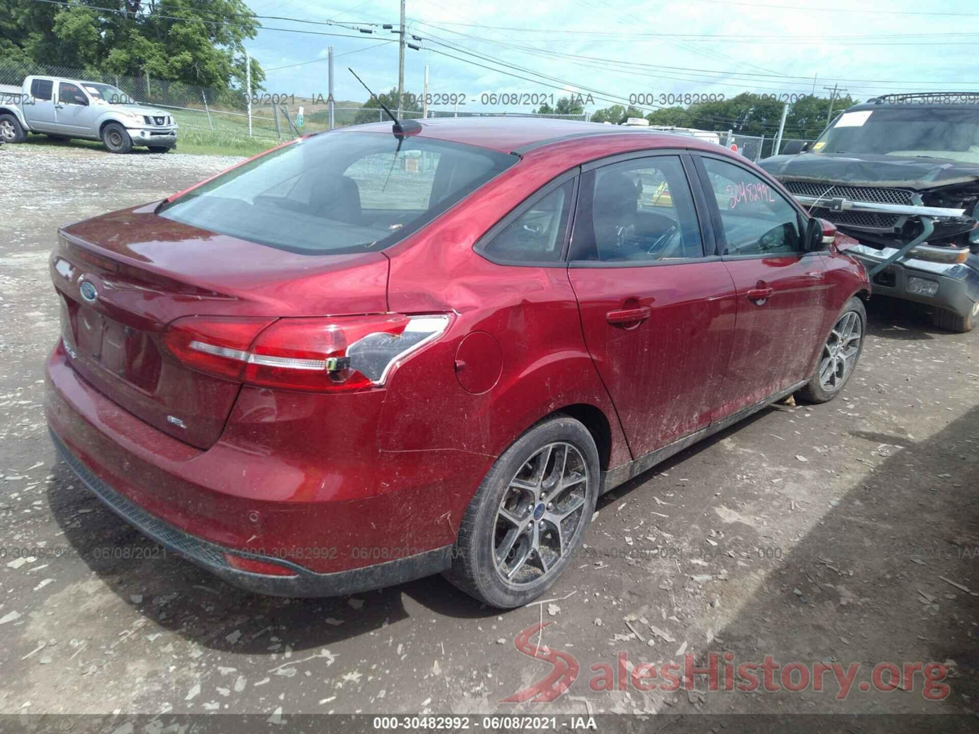 1FADP3H2XHL212456 2017 FORD FOCUS