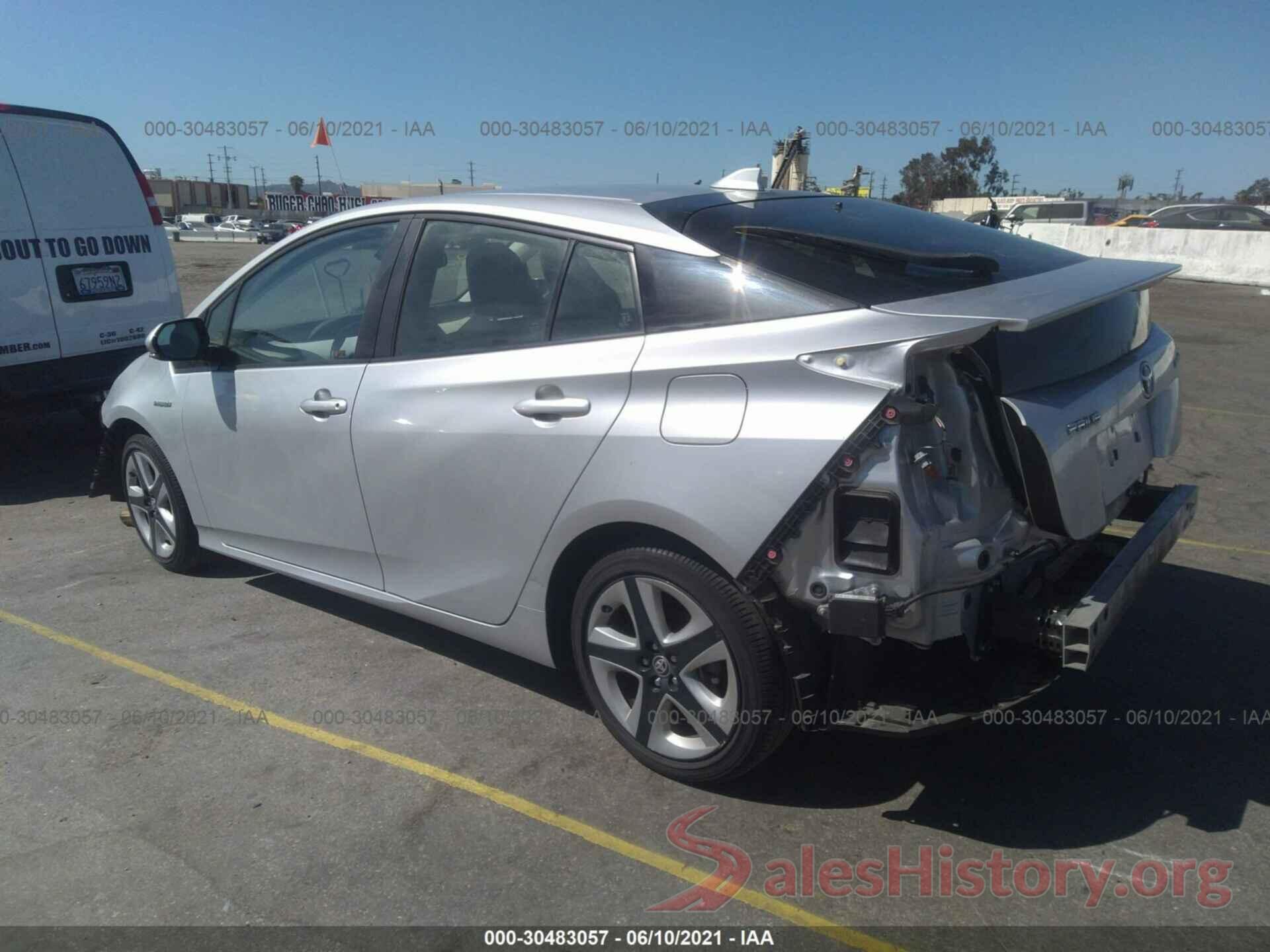 JTDKARFU3G3022829 2016 TOYOTA PRIUS