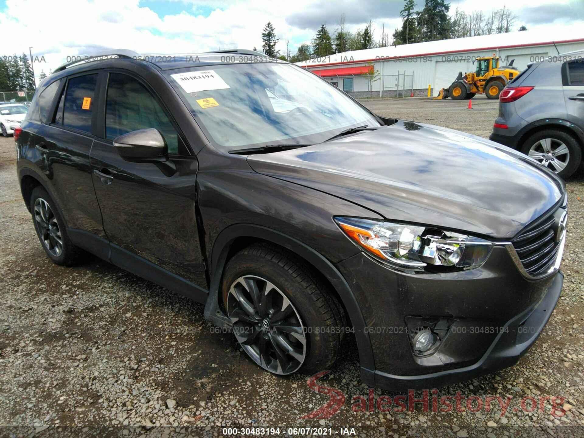 JM3KE4DY6G0760761 2016 MAZDA CX-5