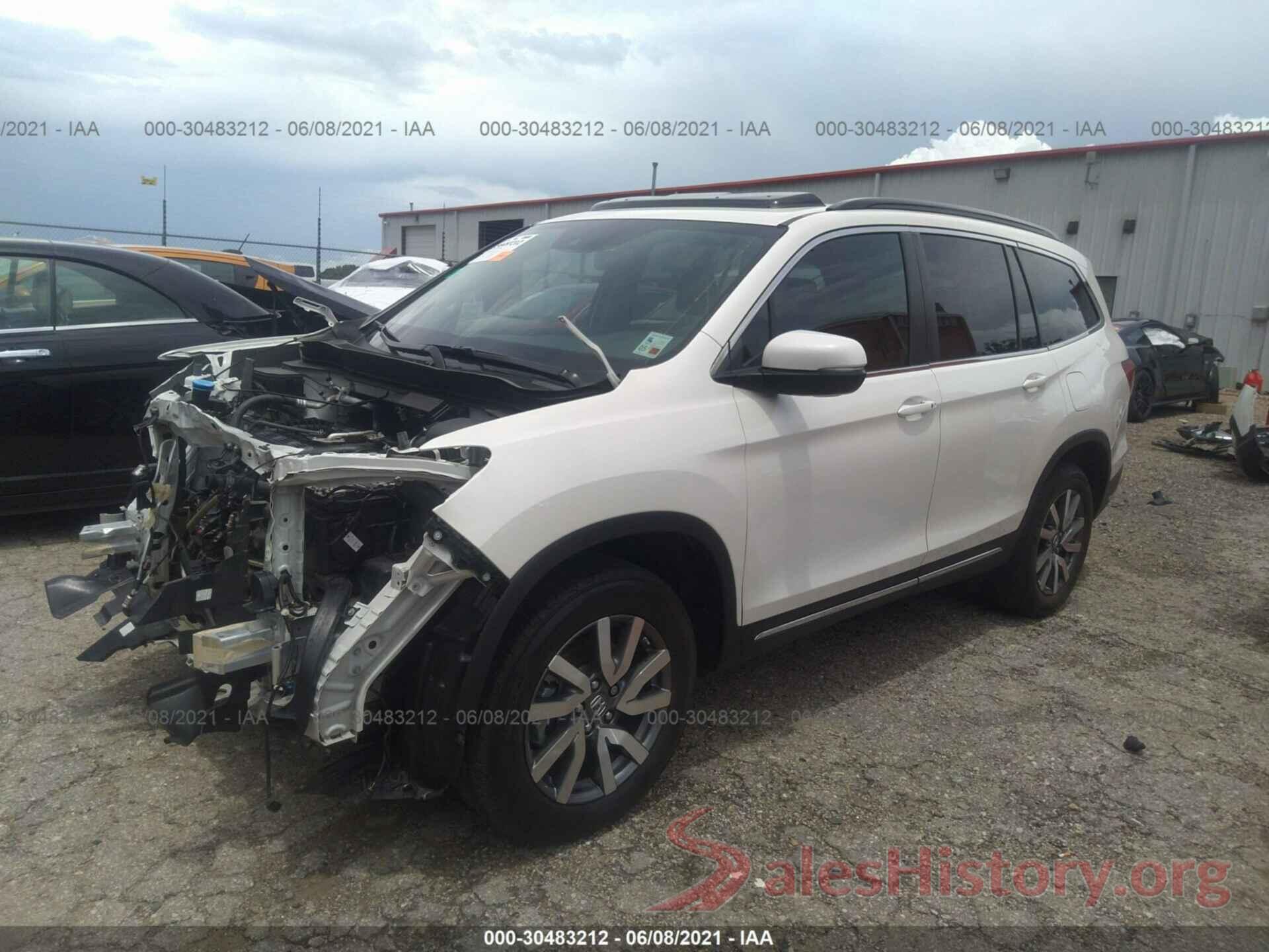 5FNYF6H54KB048528 2019 HONDA PILOT