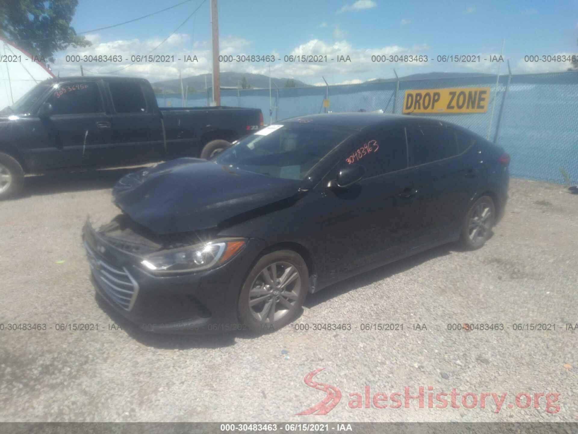 5NPD84LF6HH000620 2017 HYUNDAI ELANTRA