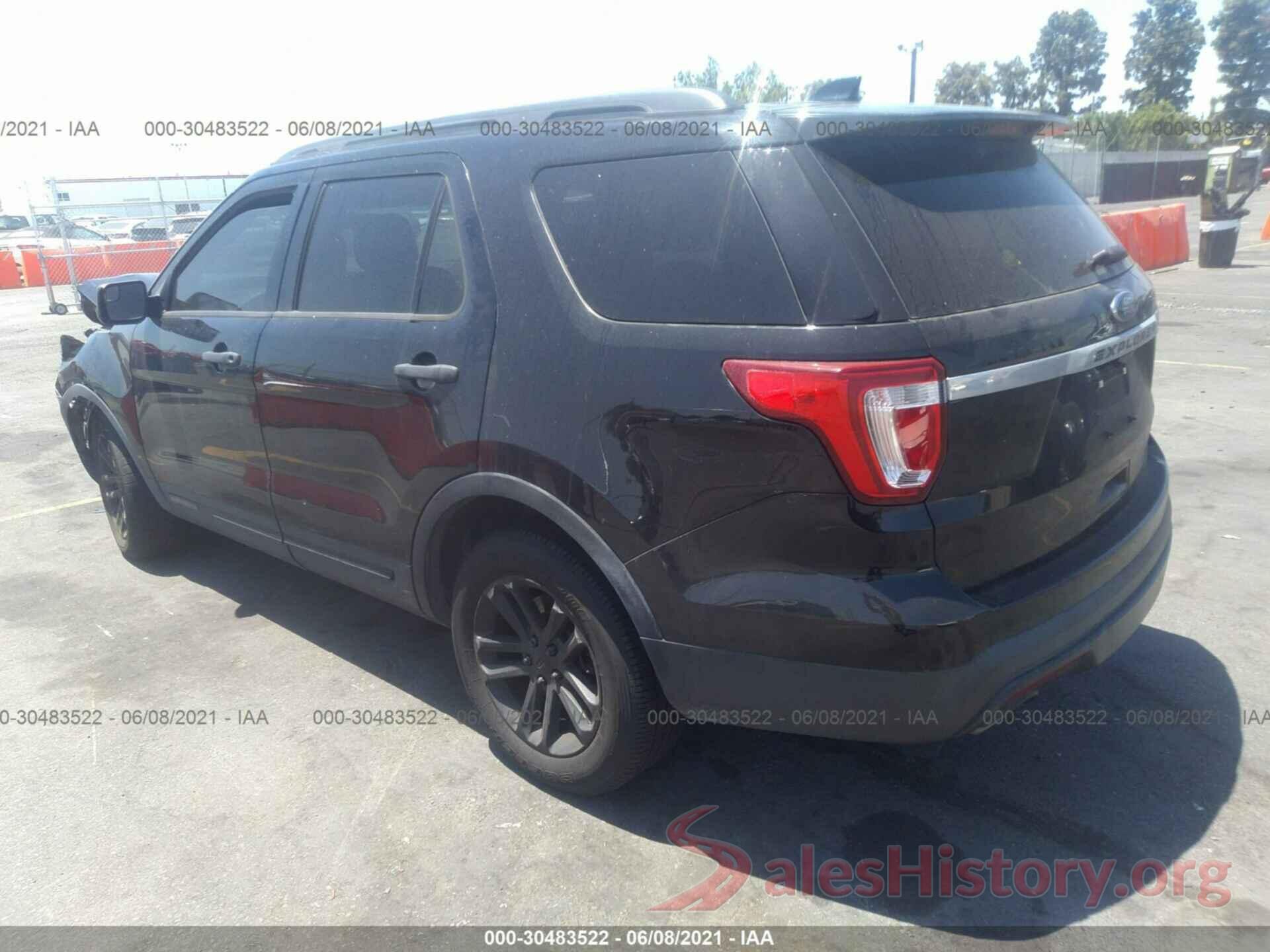 1FM5K7B89GGC93745 2016 FORD EXPLORER