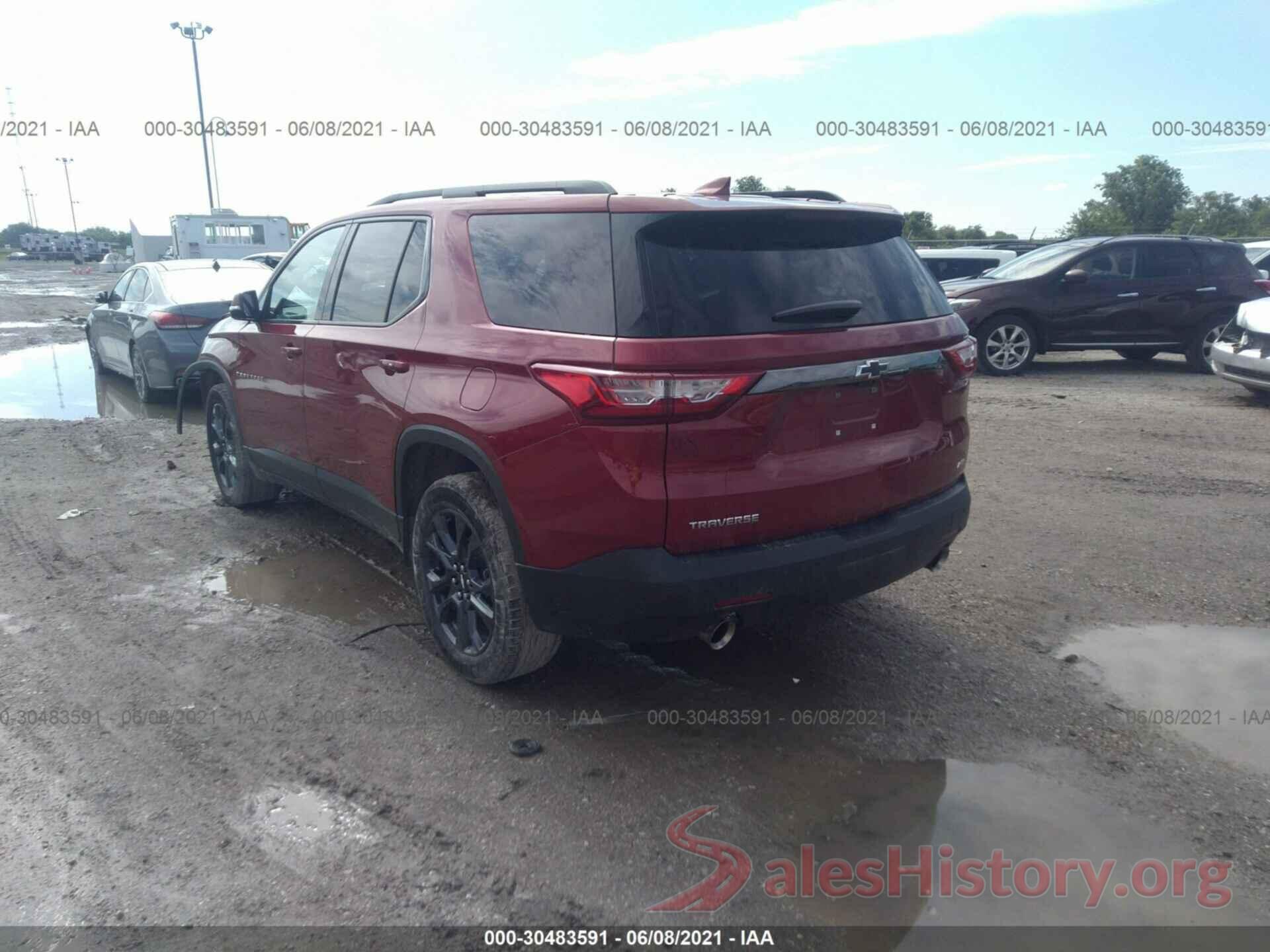 1GNERJKX6JJ181734 2018 CHEVROLET TRAVERSE