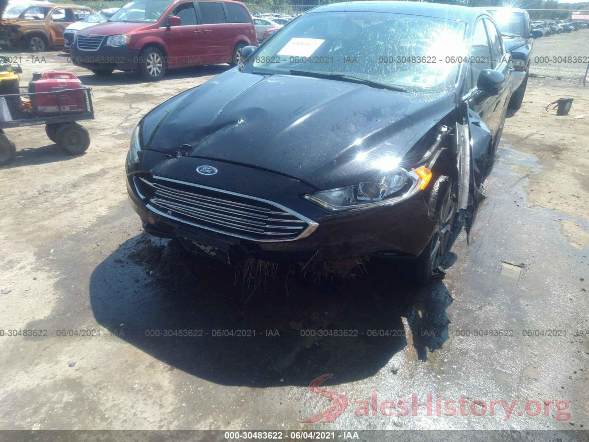 3FA6P0HDXHR321350 2017 FORD FUSION