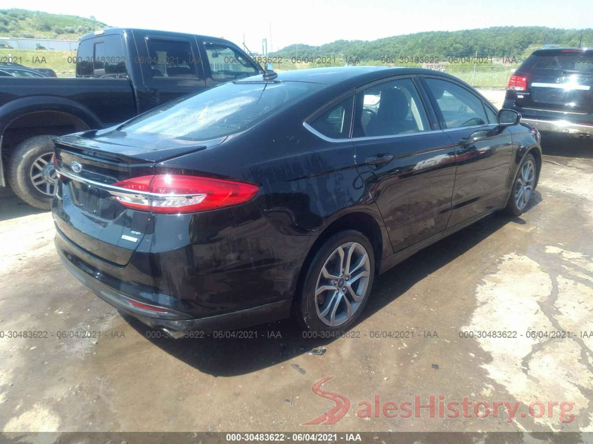 3FA6P0HDXHR321350 2017 FORD FUSION