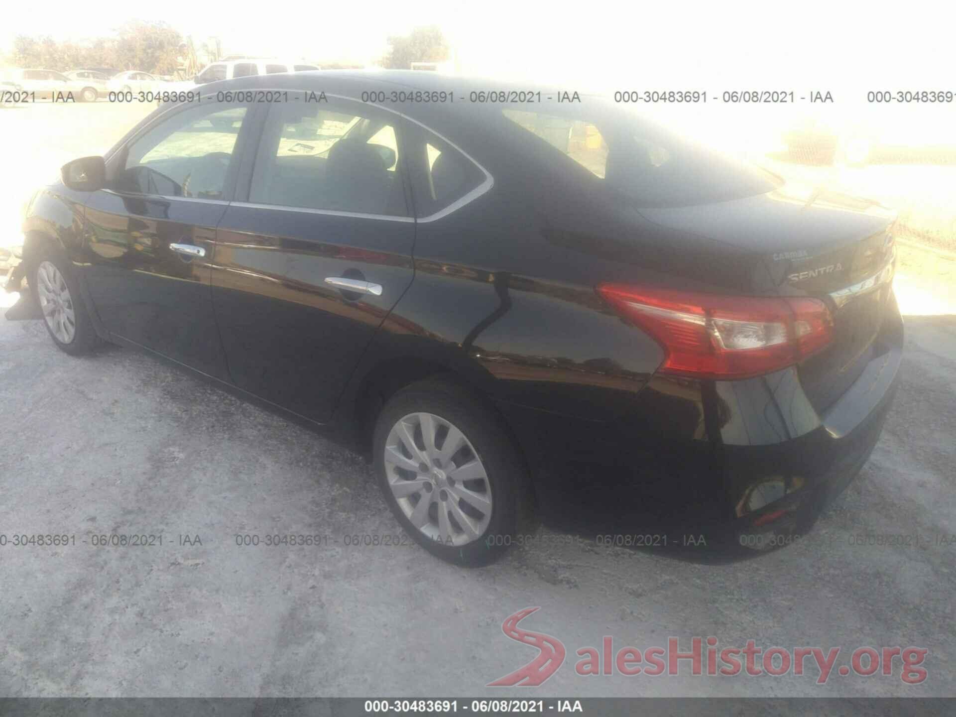 3N1AB7APXKY342182 2019 NISSAN SENTRA