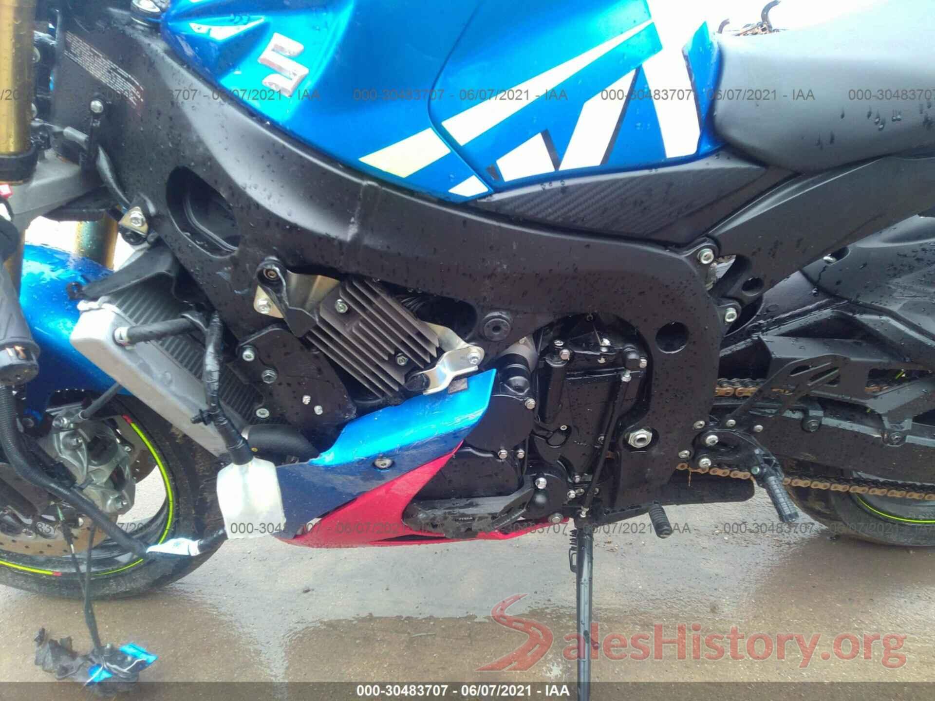 JS1GR7MA0G2101080 2016 SUZUKI GSX-R750