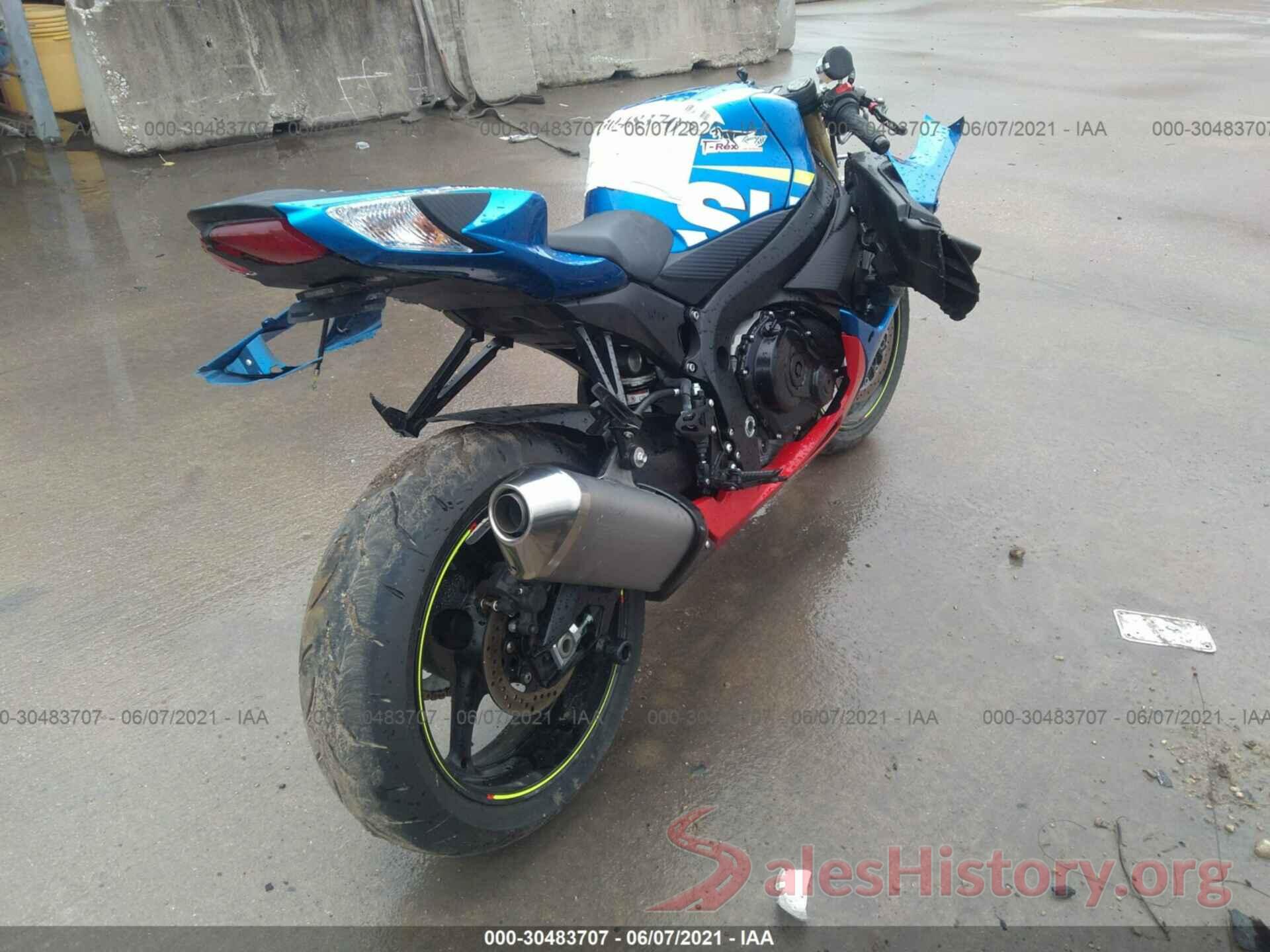 JS1GR7MA0G2101080 2016 SUZUKI GSX-R750