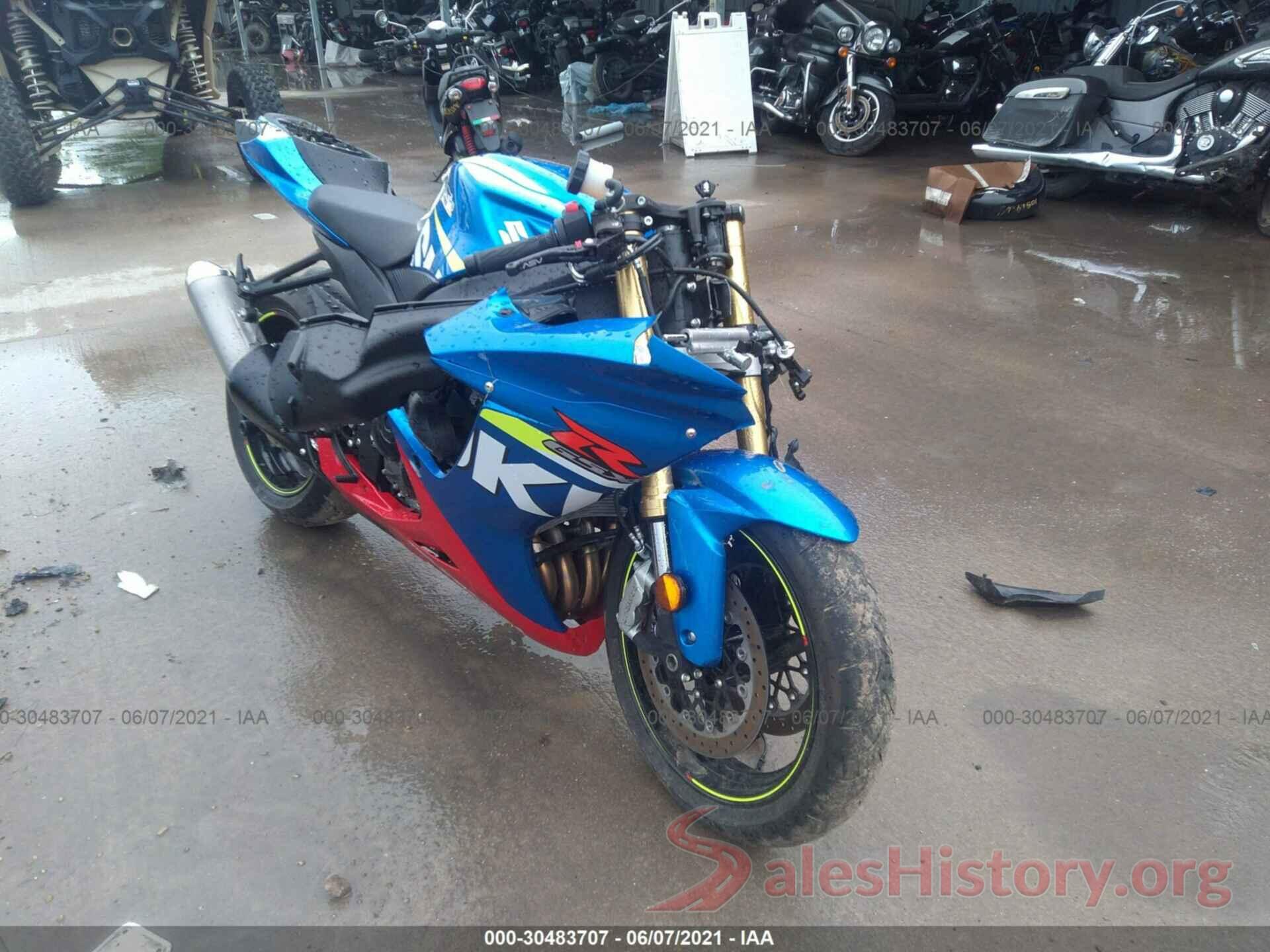 JS1GR7MA0G2101080 2016 SUZUKI GSX-R750