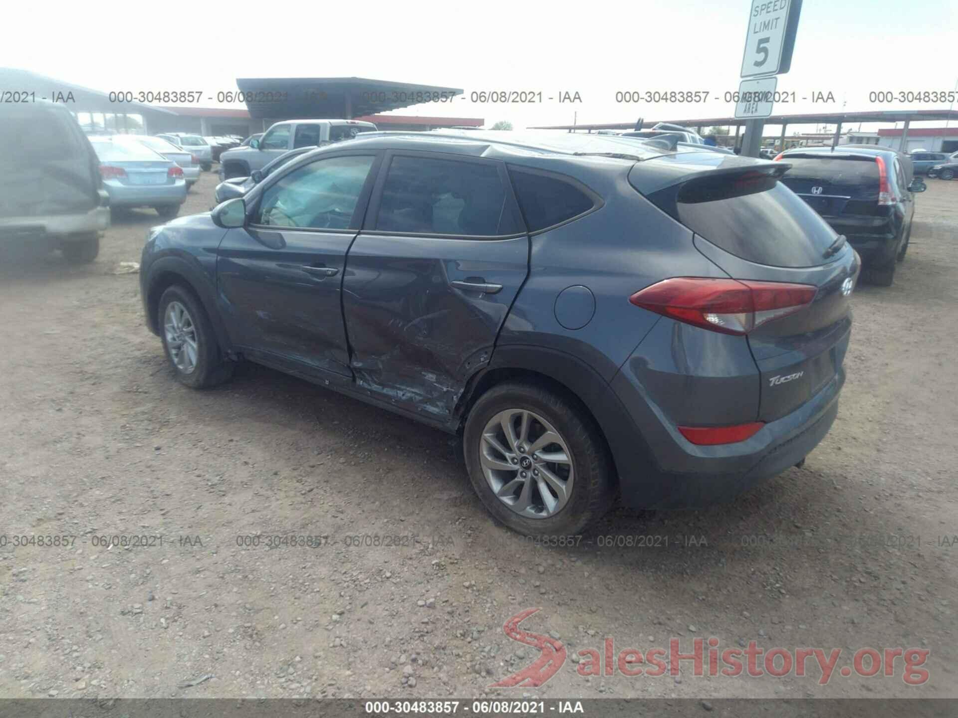 KM8J3CA4XJU717820 2018 HYUNDAI TUCSON