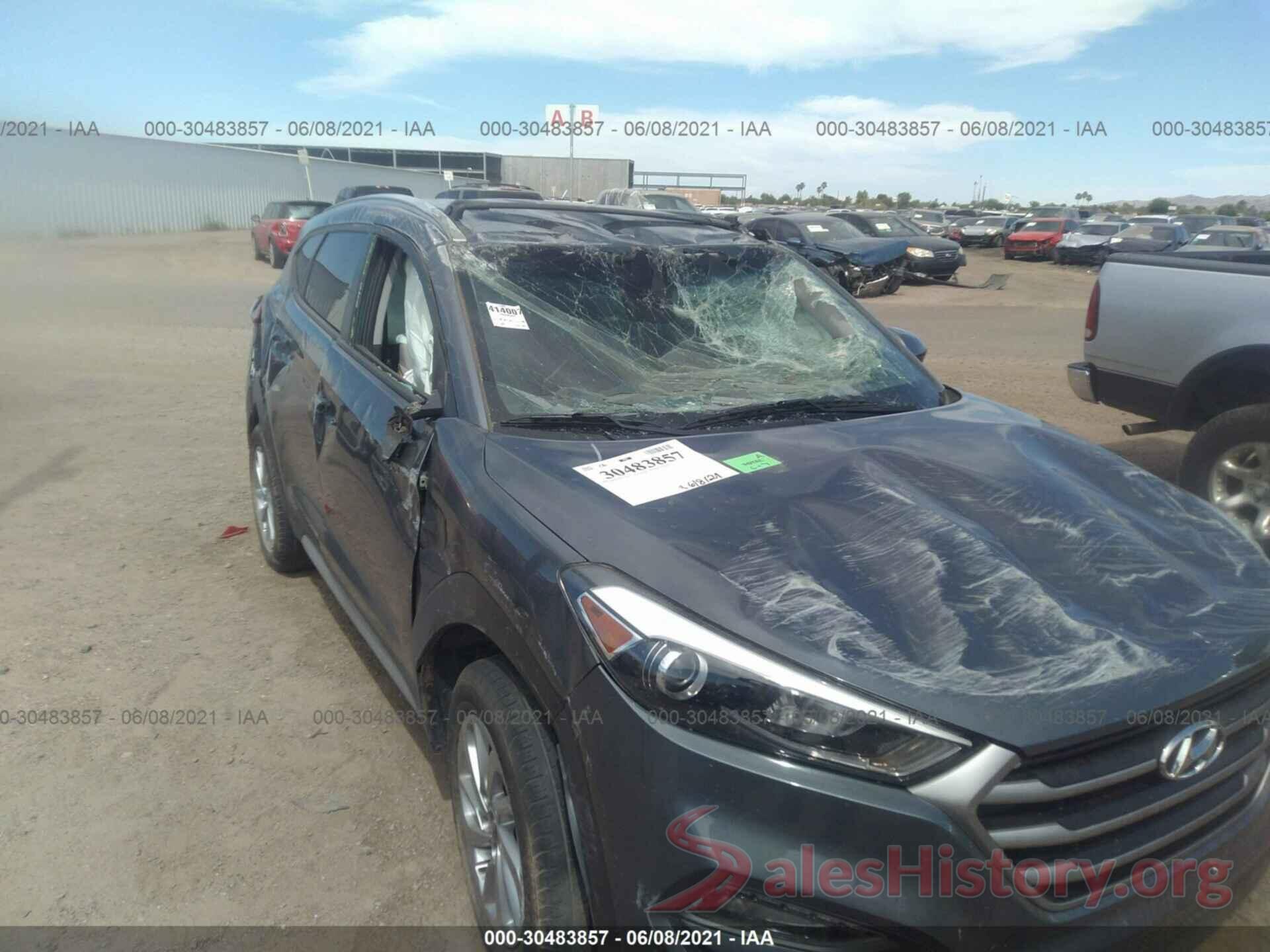 KM8J3CA4XJU717820 2018 HYUNDAI TUCSON