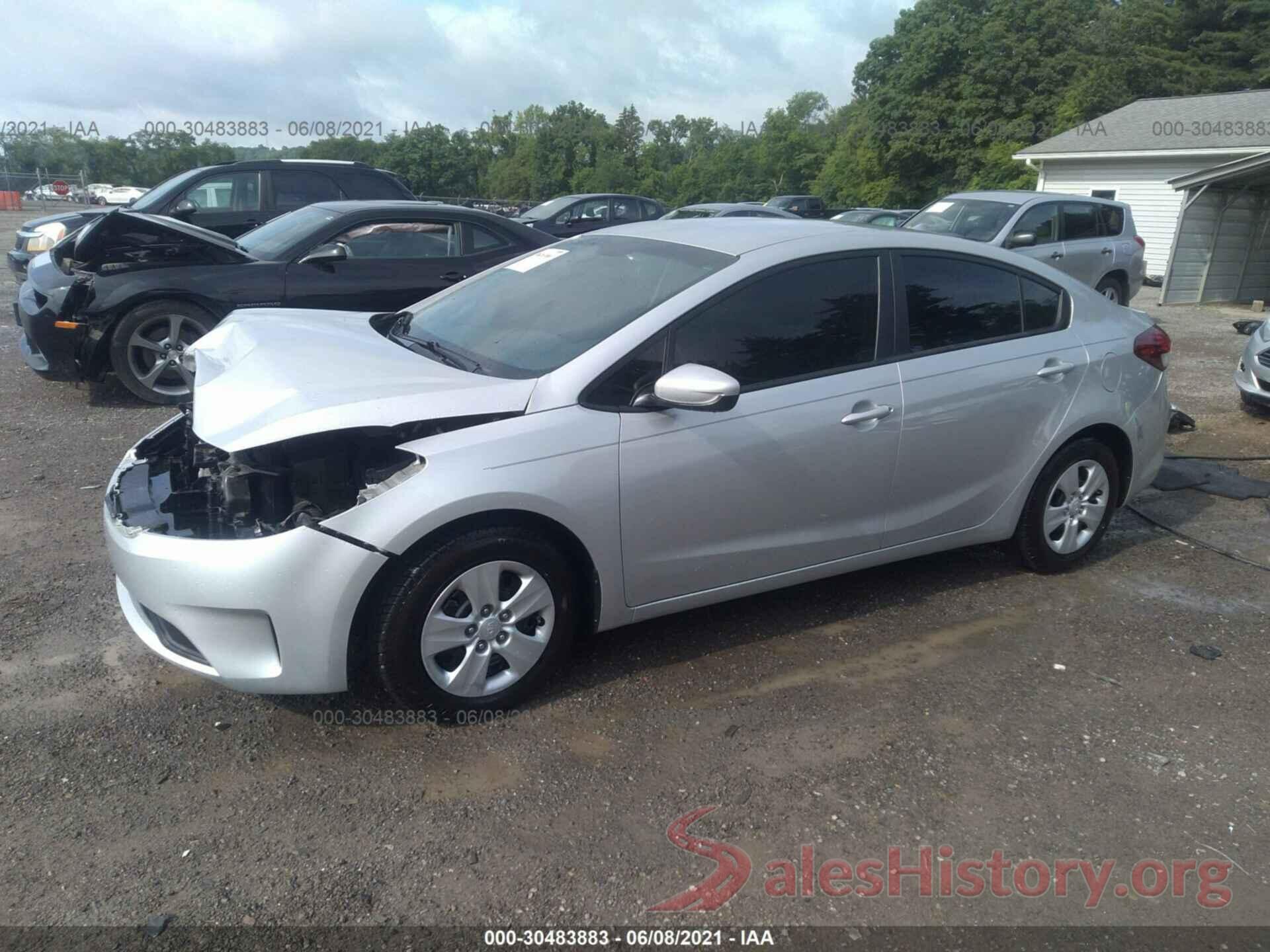 3KPFK4A70JE280423 2018 KIA FORTE