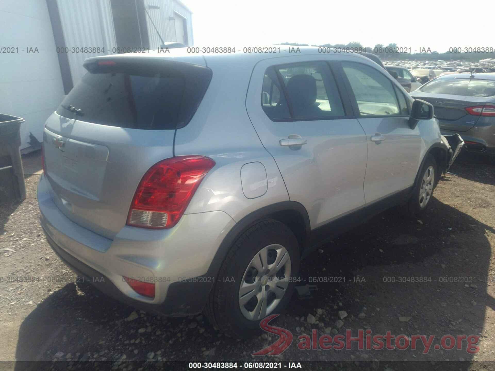 3GNCJKSB2HL145566 2017 CHEVROLET TRAX