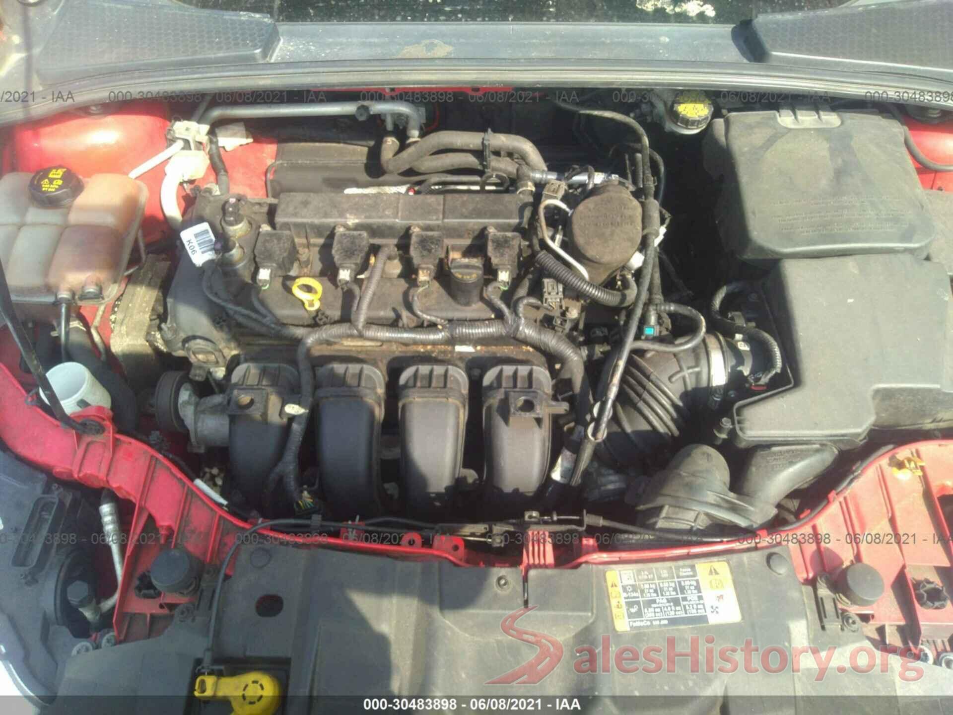 1FADP3K2XGL205322 2016 FORD FOCUS