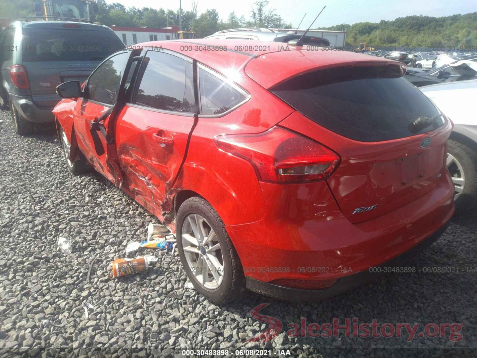 1FADP3K2XGL205322 2016 FORD FOCUS