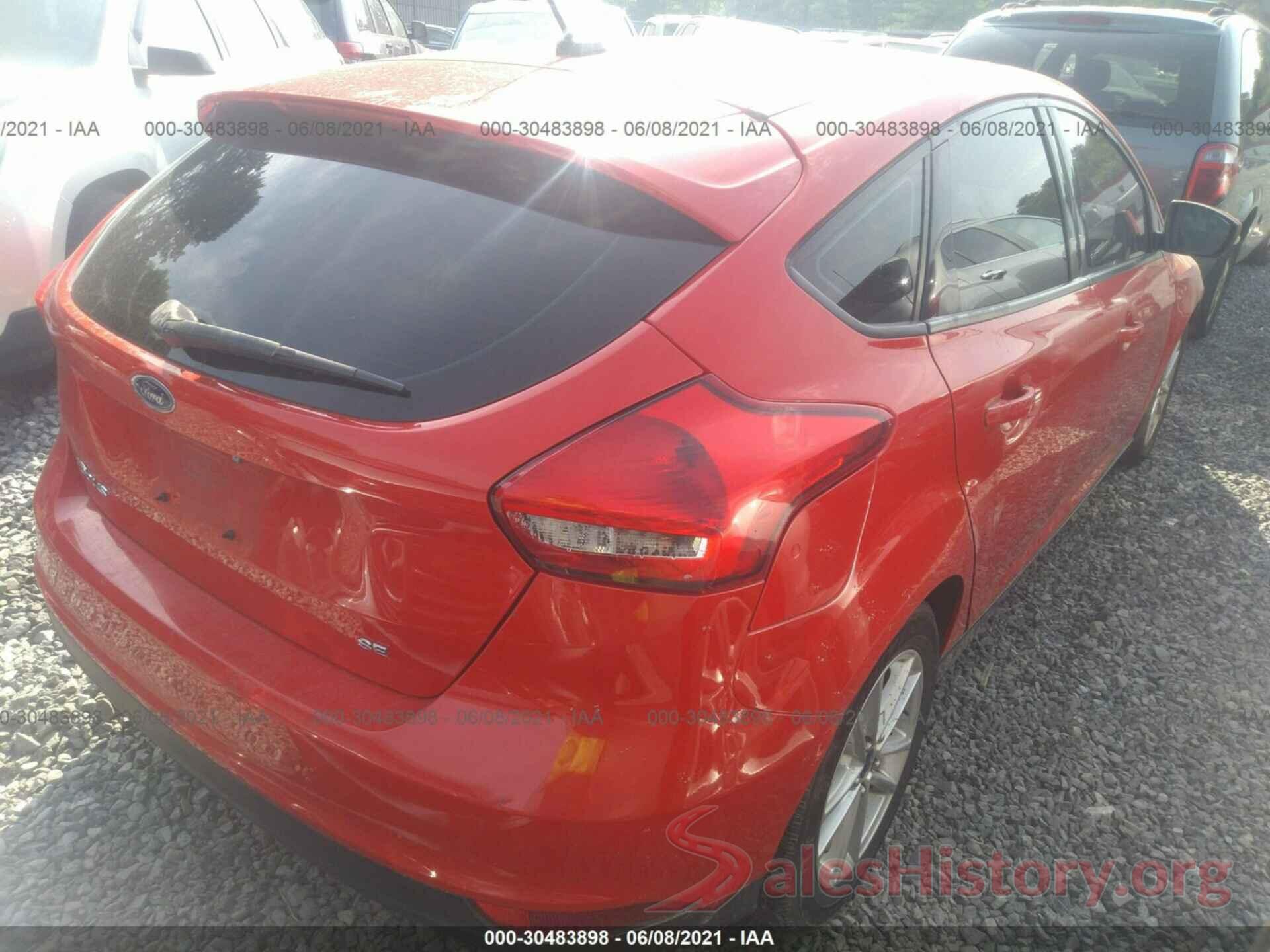 1FADP3K2XGL205322 2016 FORD FOCUS