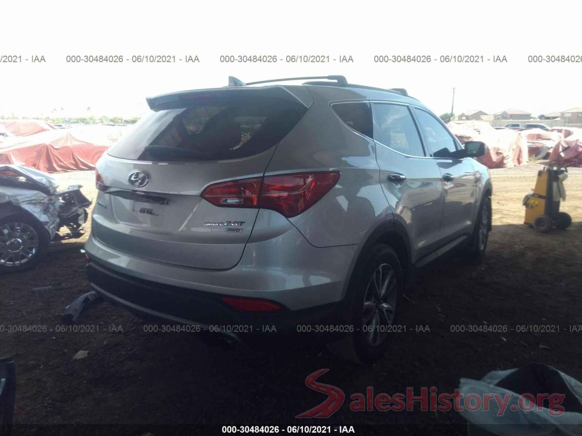 5XYZUDLA5GG368864 2016 HYUNDAI SANTA FE SPORT