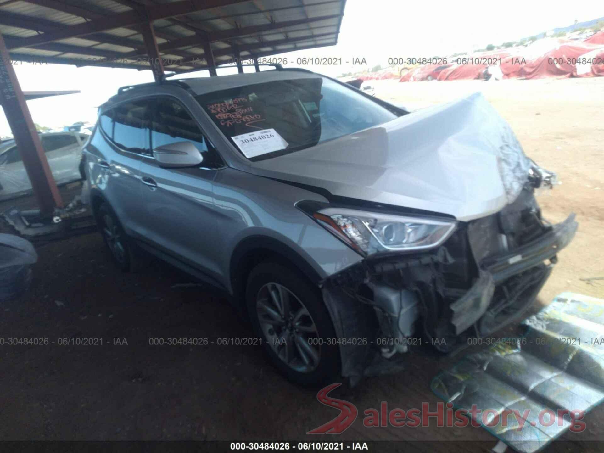 5XYZUDLA5GG368864 2016 HYUNDAI SANTA FE SPORT