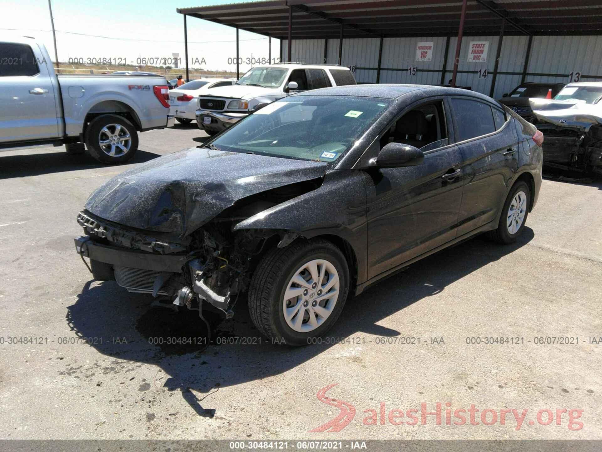 5NPD74LF0HH193317 2017 HYUNDAI ELANTRA