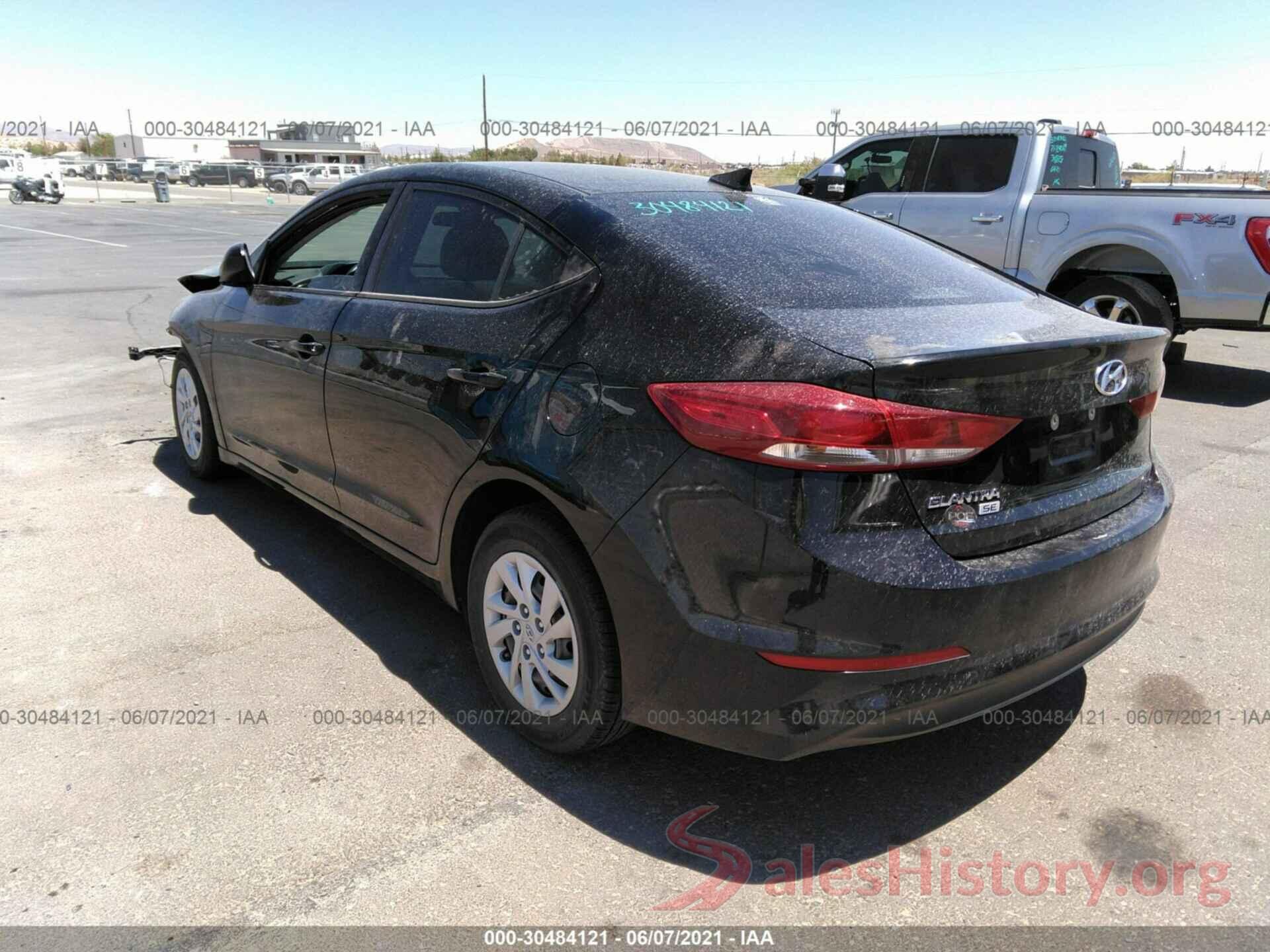 5NPD74LF0HH193317 2017 HYUNDAI ELANTRA