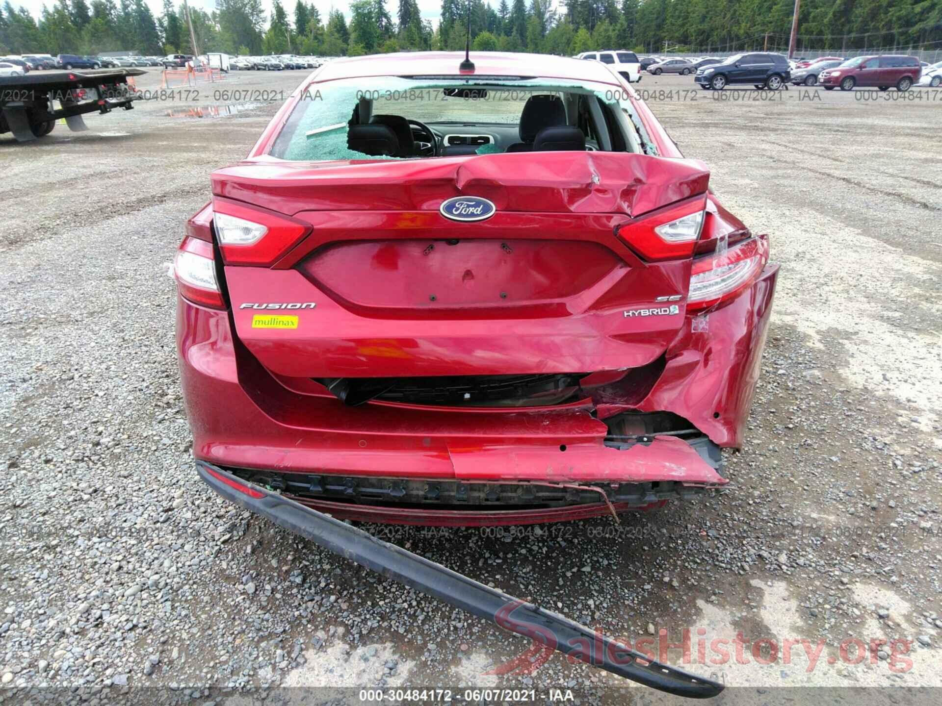 3FA6P0LU8GR283011 2016 FORD FUSION