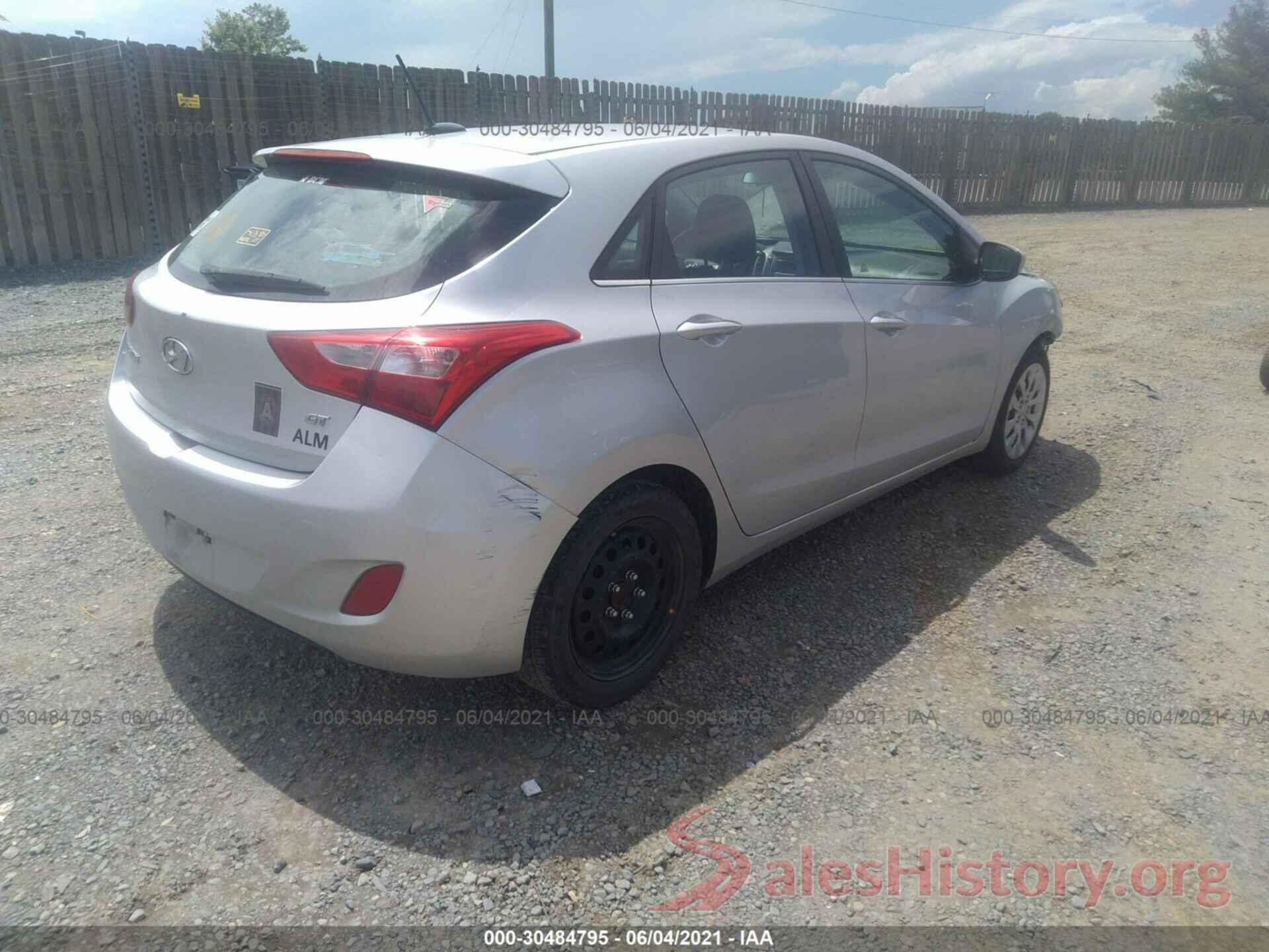 KMHD35LH0HU357458 2017 HYUNDAI ELANTRA GT