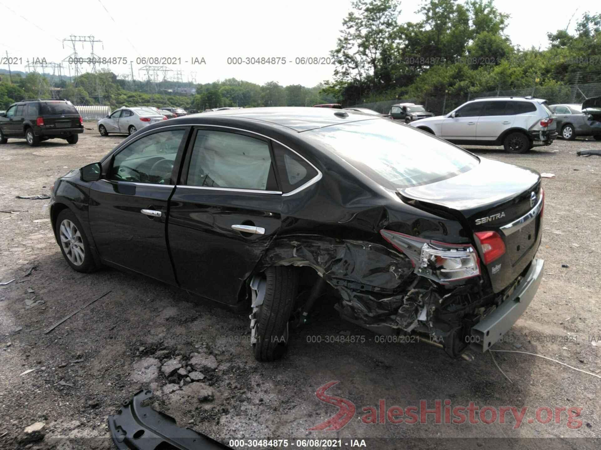 3N1AB7APXKY424882 2019 NISSAN SENTRA