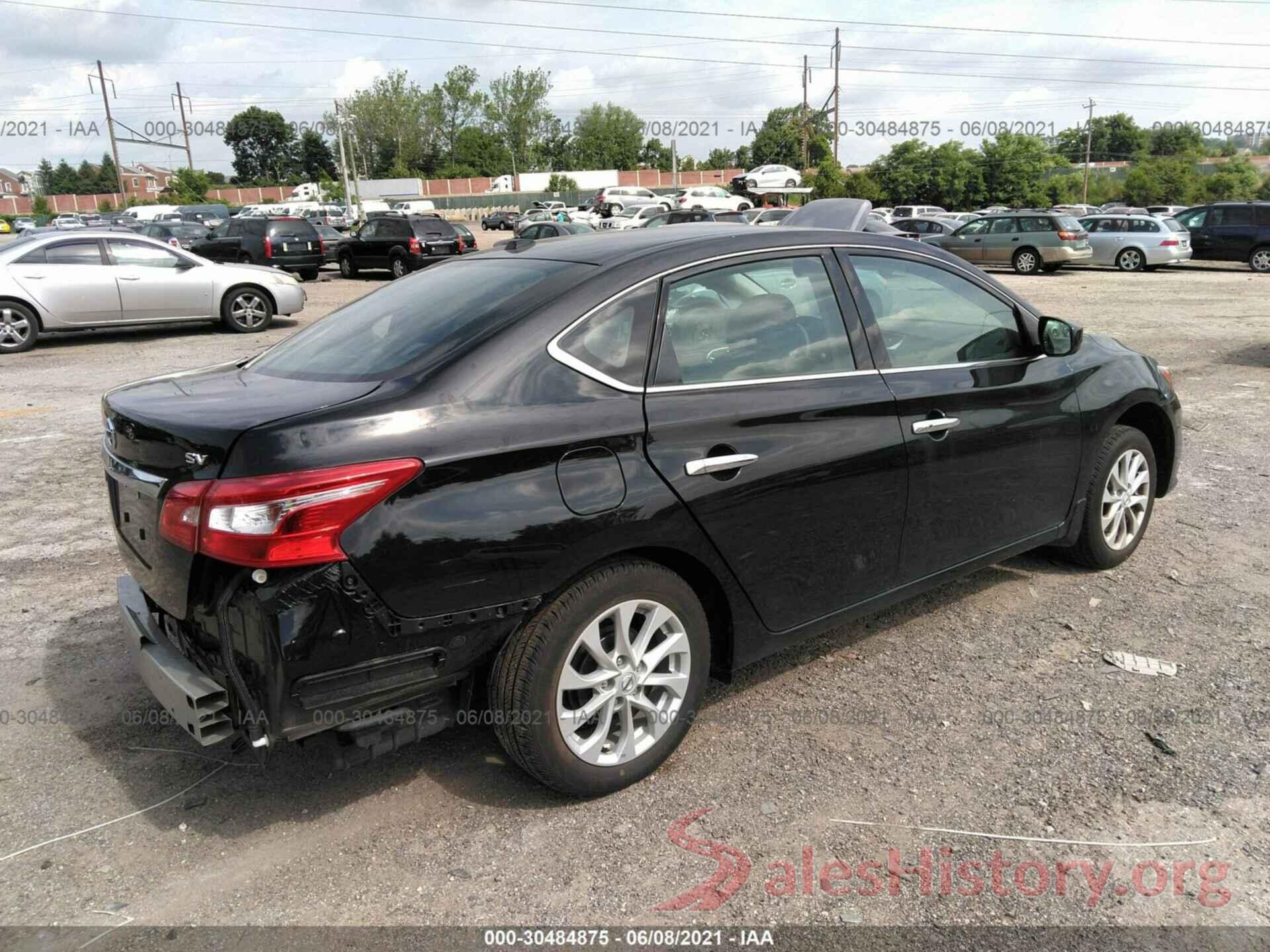 3N1AB7APXKY424882 2019 NISSAN SENTRA