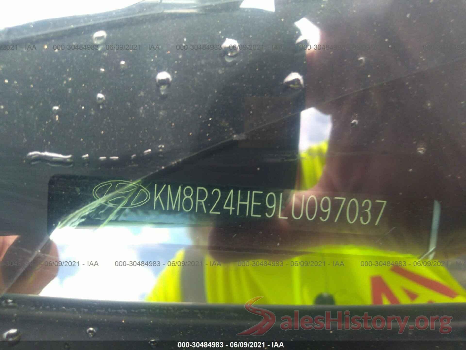 KM8R24HE9LU097037 2020 HYUNDAI PALISADE