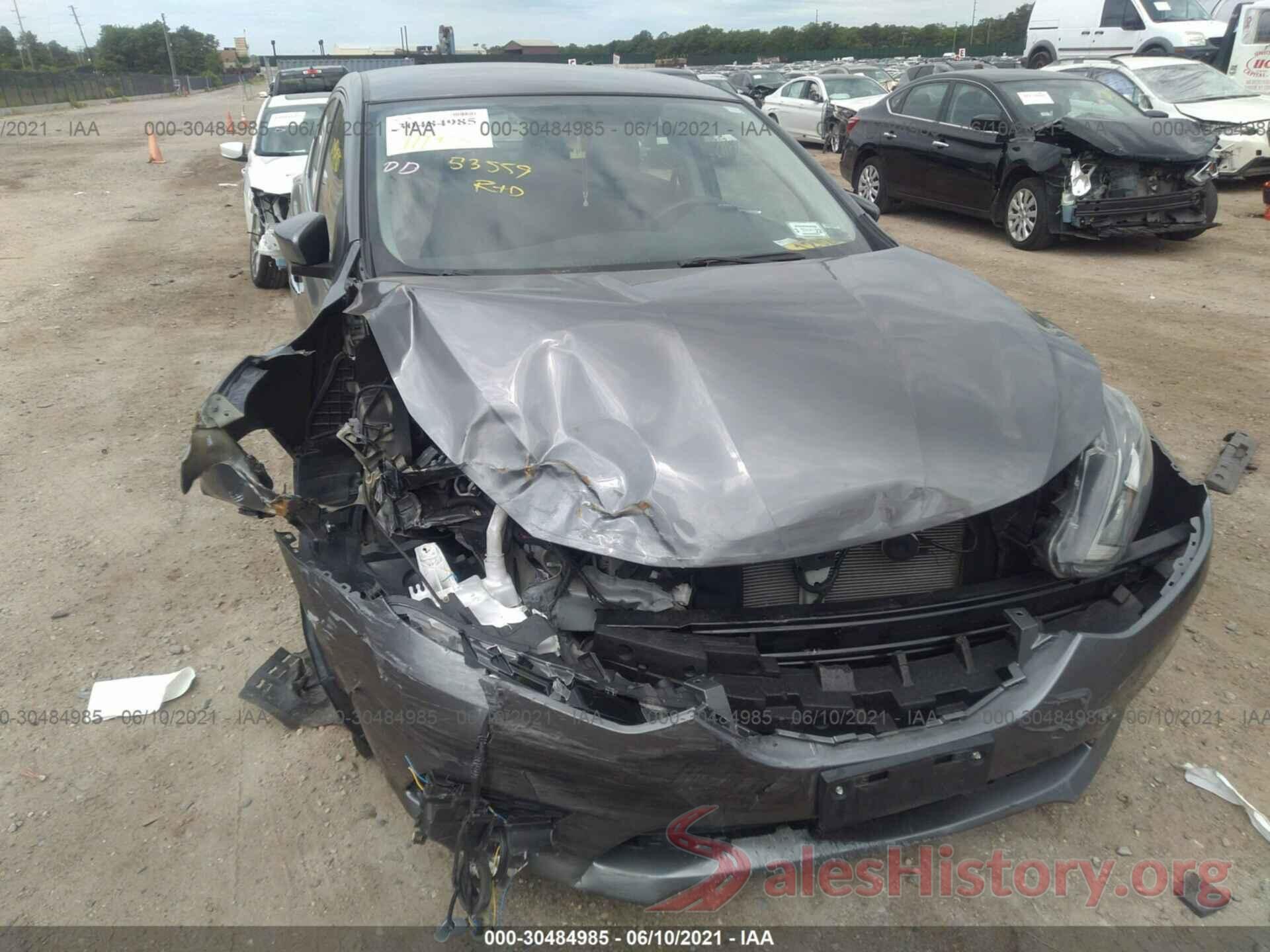 3N1AB7AP8JL654707 2018 NISSAN SENTRA