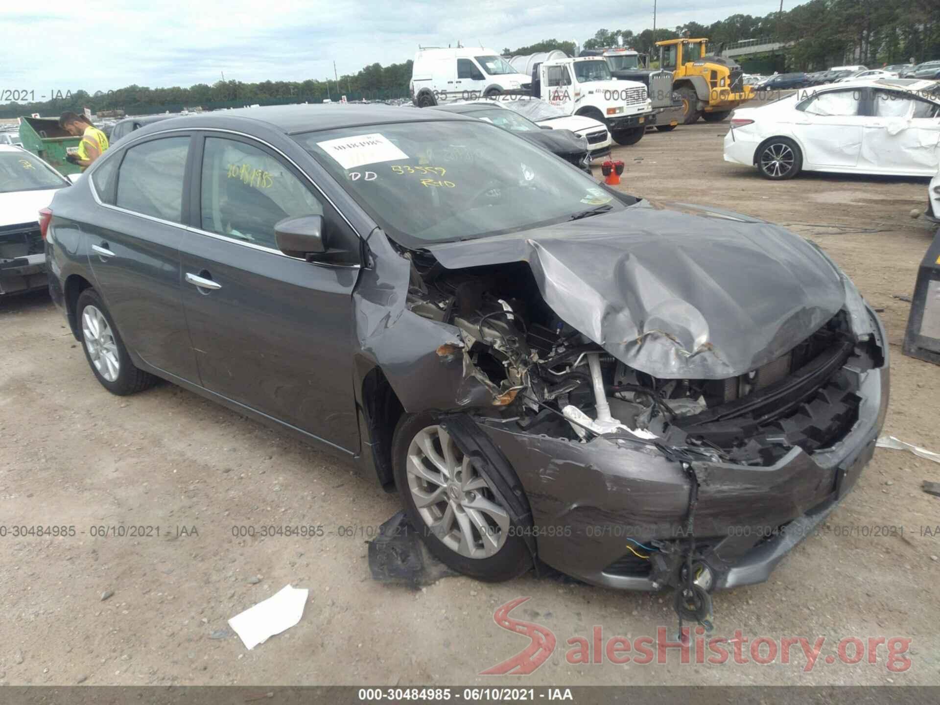 3N1AB7AP8JL654707 2018 NISSAN SENTRA