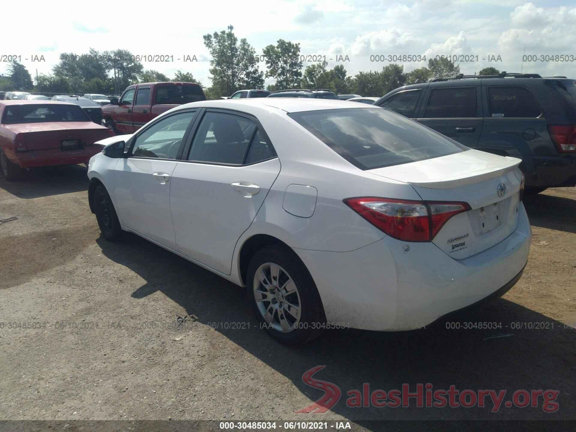 5YFBURHE7GP494679 2016 TOYOTA COROLLA