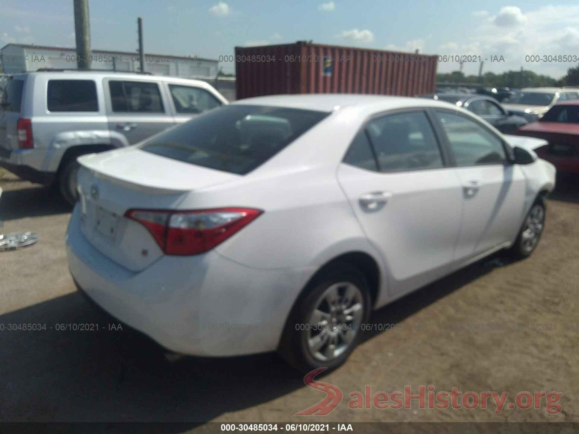 5YFBURHE7GP494679 2016 TOYOTA COROLLA