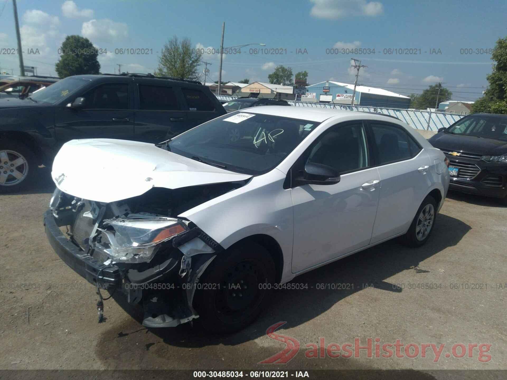 5YFBURHE7GP494679 2016 TOYOTA COROLLA