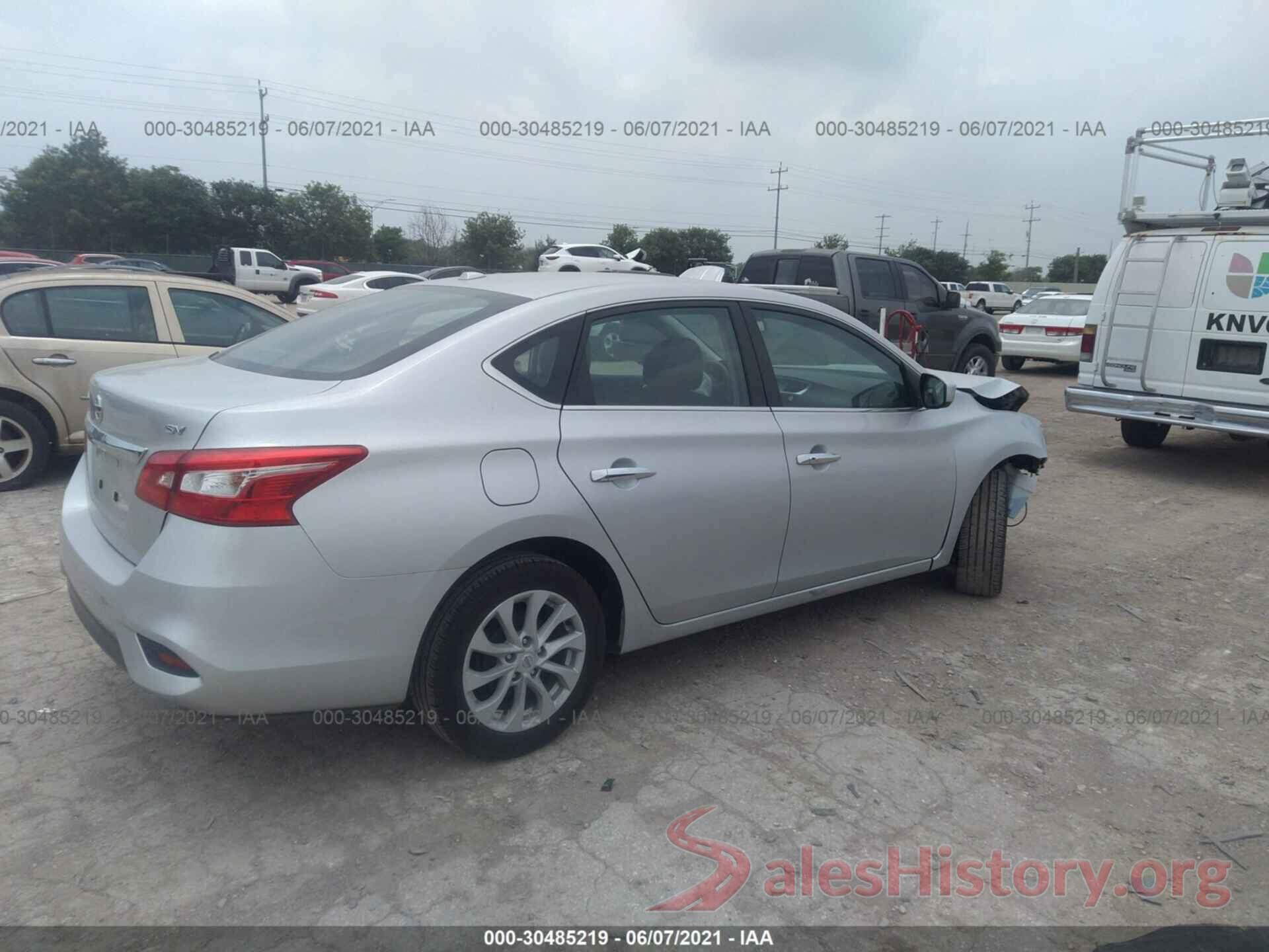 3N1AB7APXKY368054 2019 NISSAN SENTRA