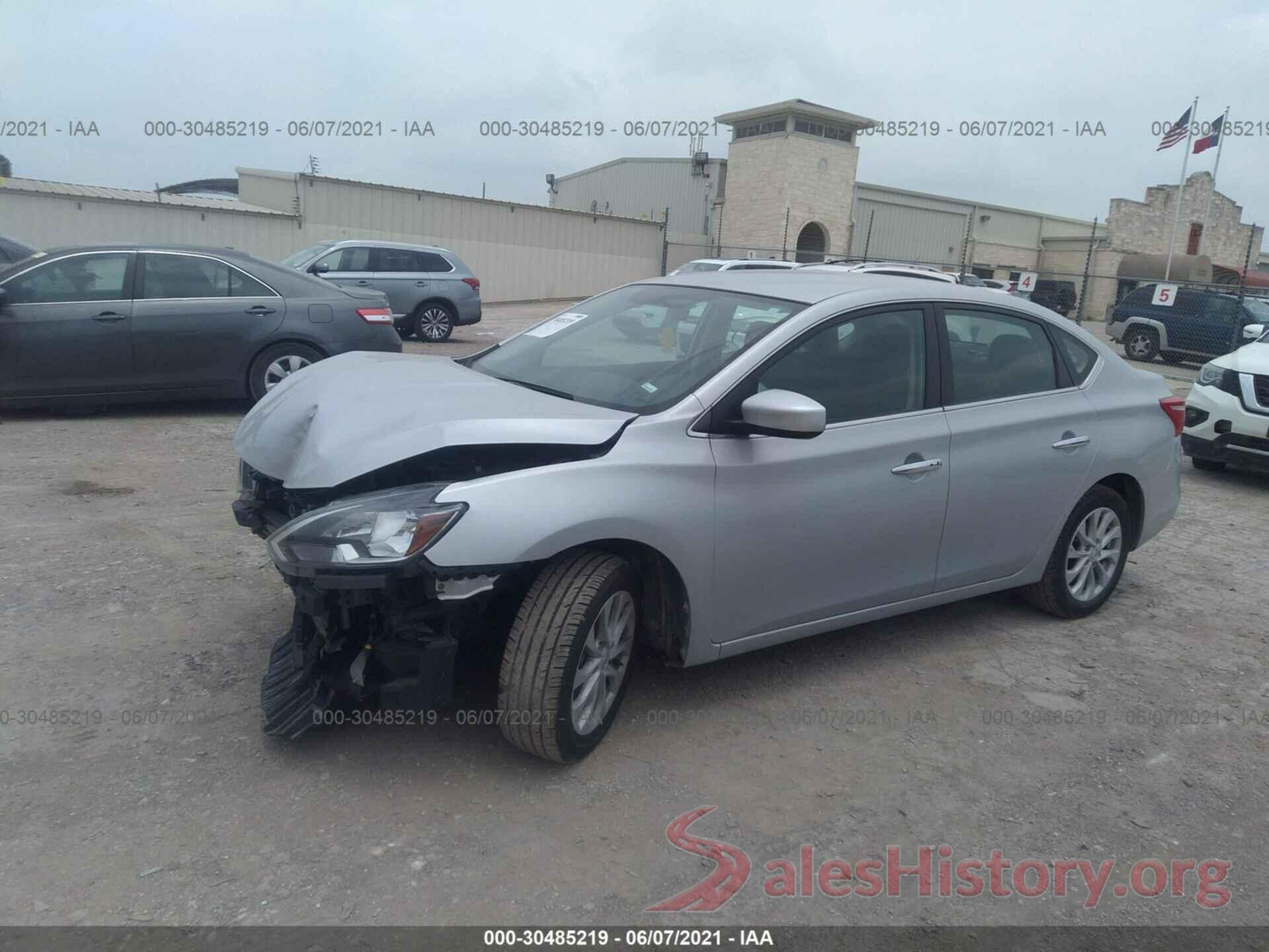 3N1AB7APXKY368054 2019 NISSAN SENTRA