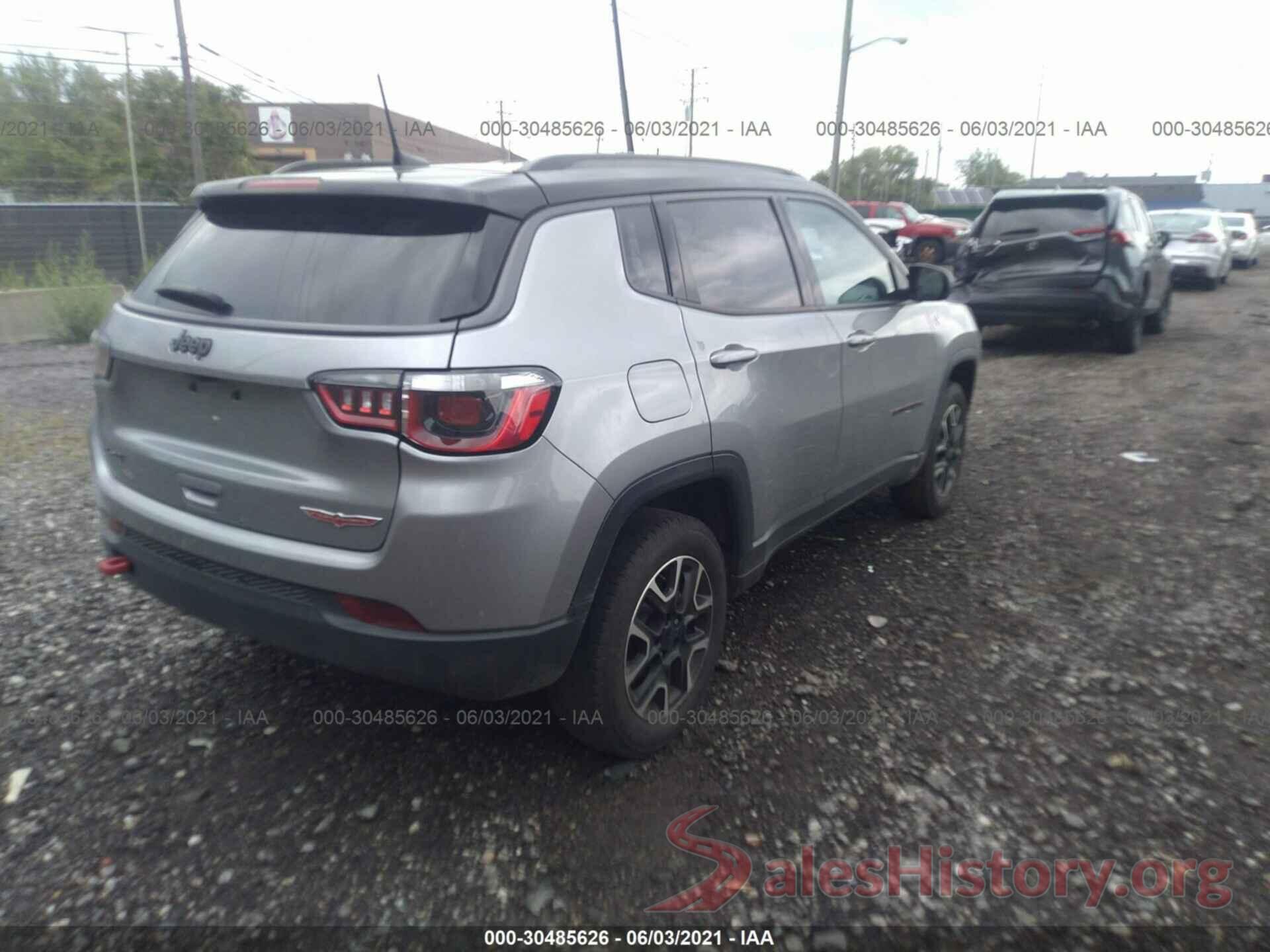 3C4NJDDB4LT189460 2020 JEEP COMPASS