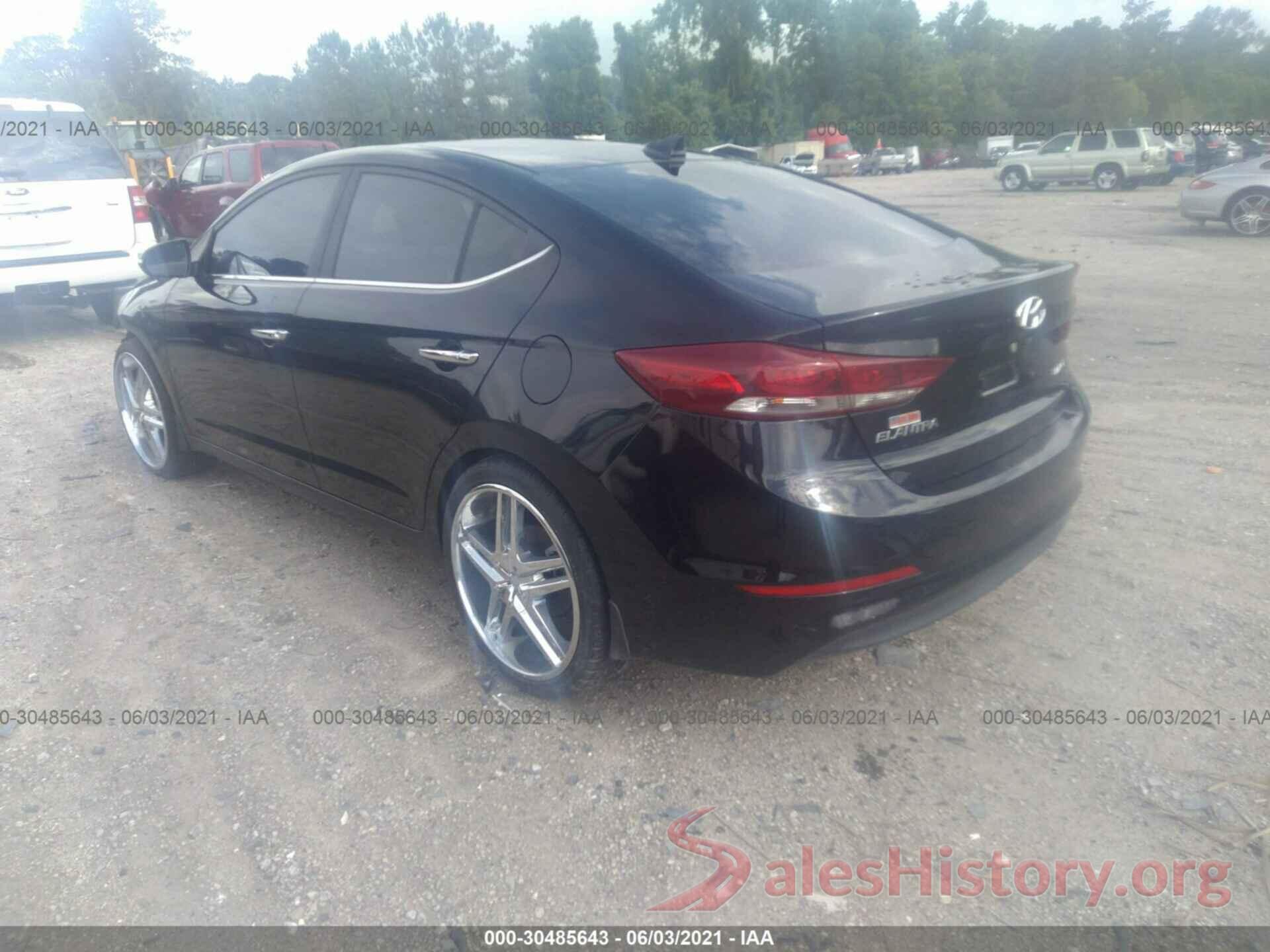 KMHD84LF1HU284563 2017 HYUNDAI ELANTRA