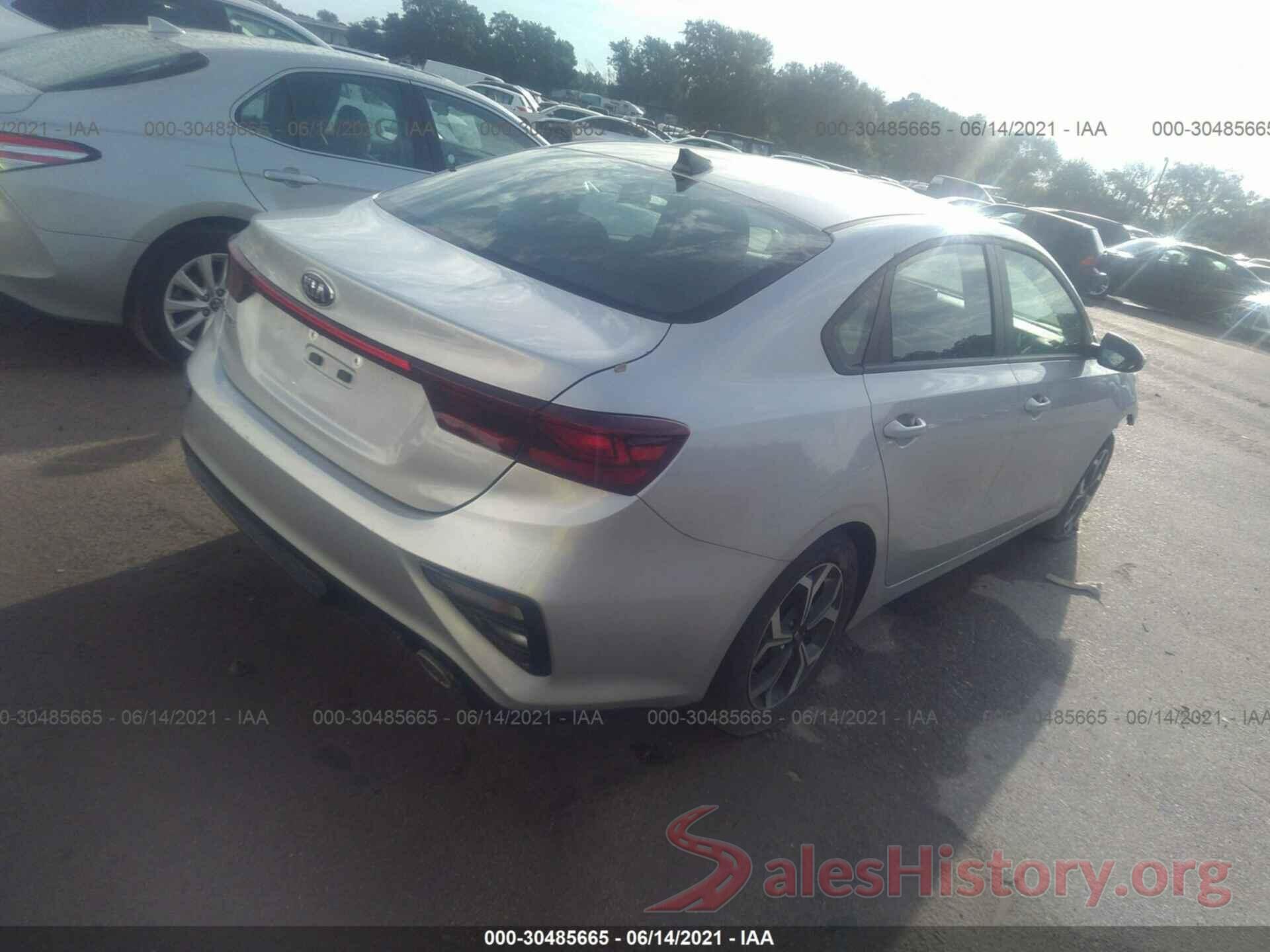 3KPF24AD6LE149490 2020 KIA FORTE