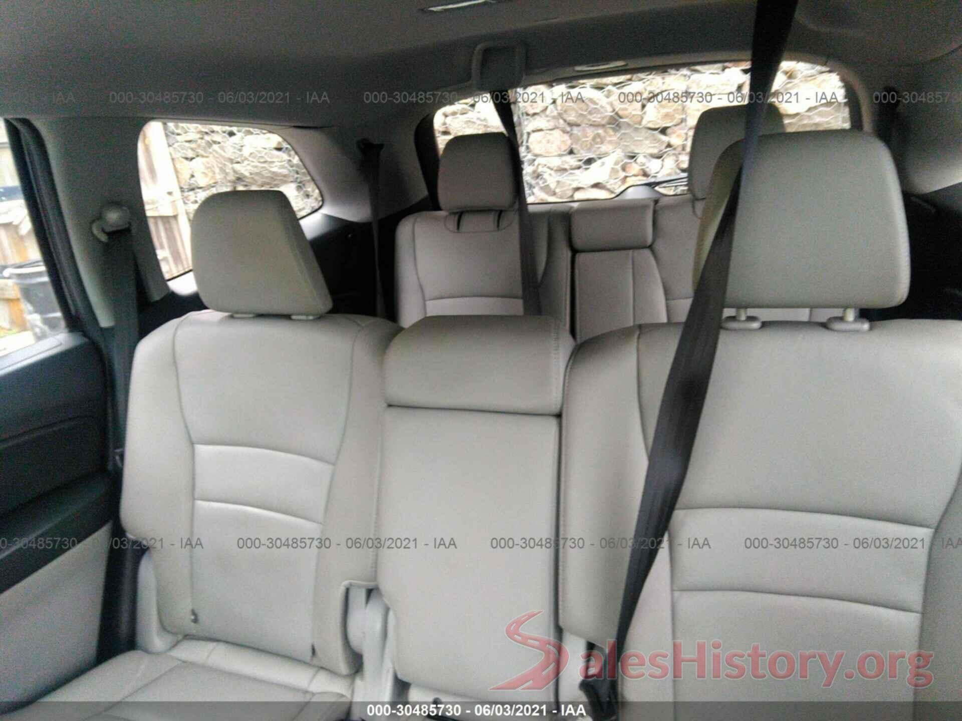 5FNYF5H5XGB009329 2016 HONDA PILOT