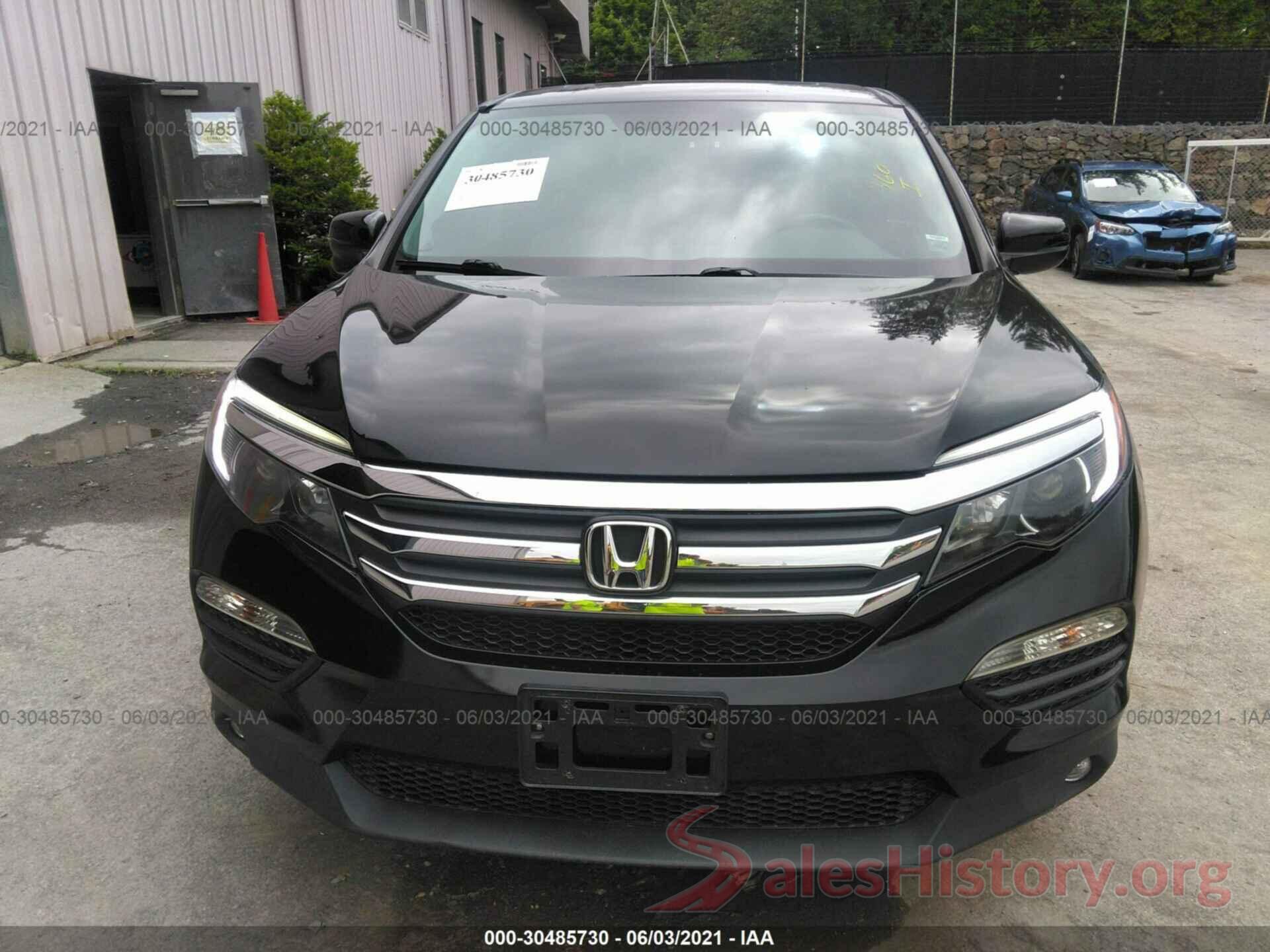 5FNYF5H5XGB009329 2016 HONDA PILOT