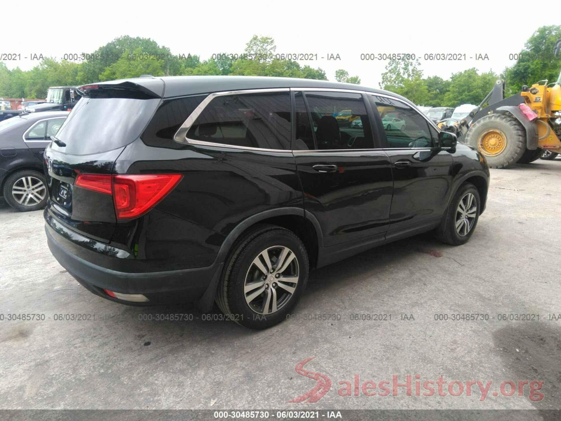 5FNYF5H5XGB009329 2016 HONDA PILOT