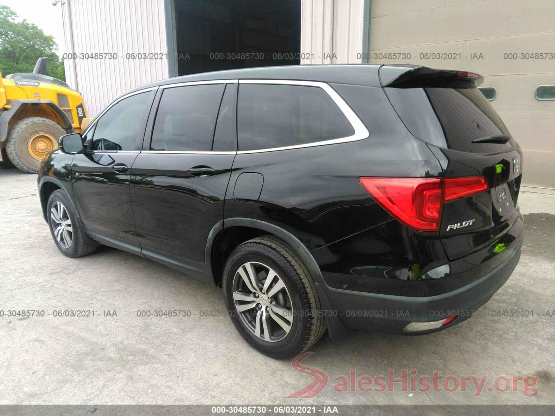 5FNYF5H5XGB009329 2016 HONDA PILOT